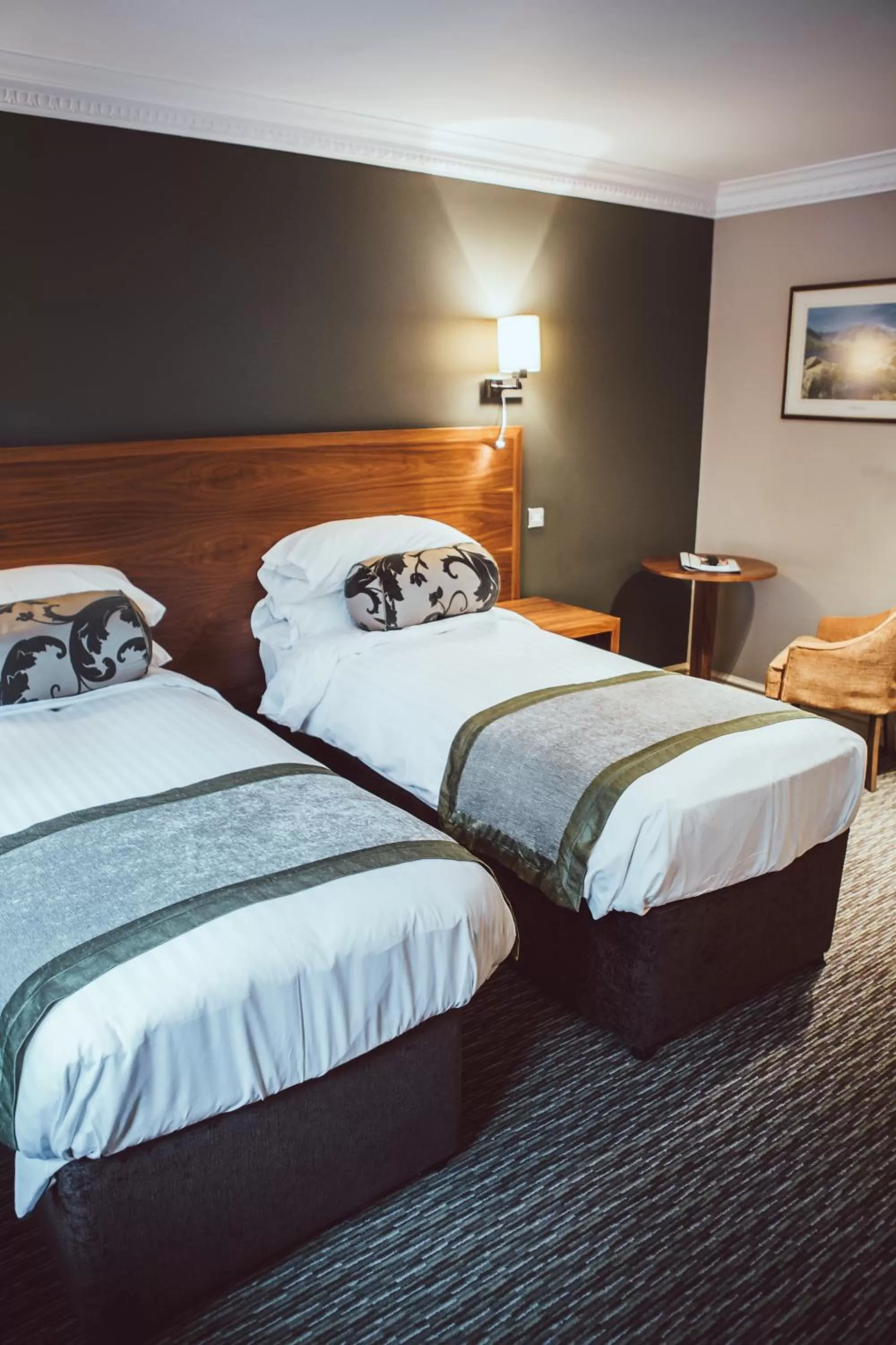 Bed in Royal Oak Hotel