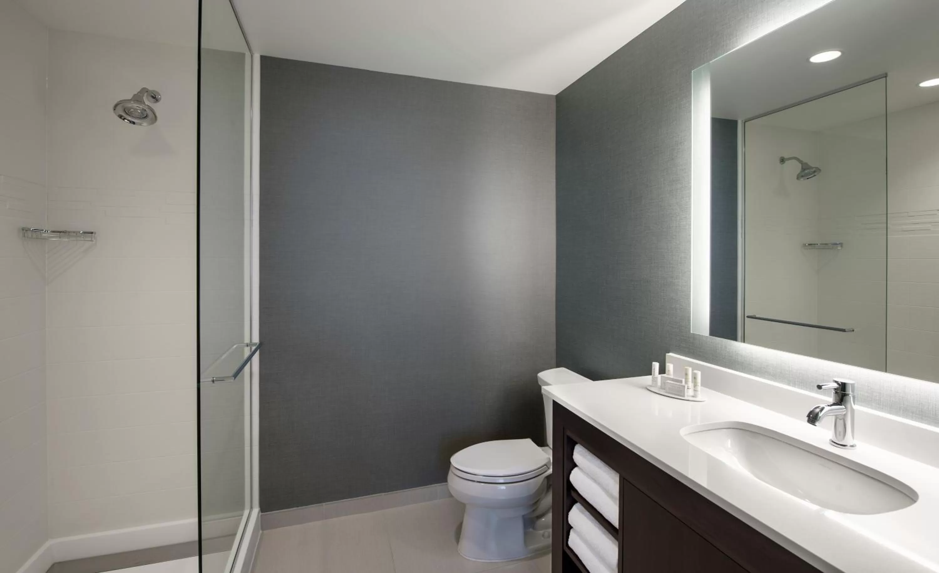 Shower in Residence Inn by Marriott Calgary South