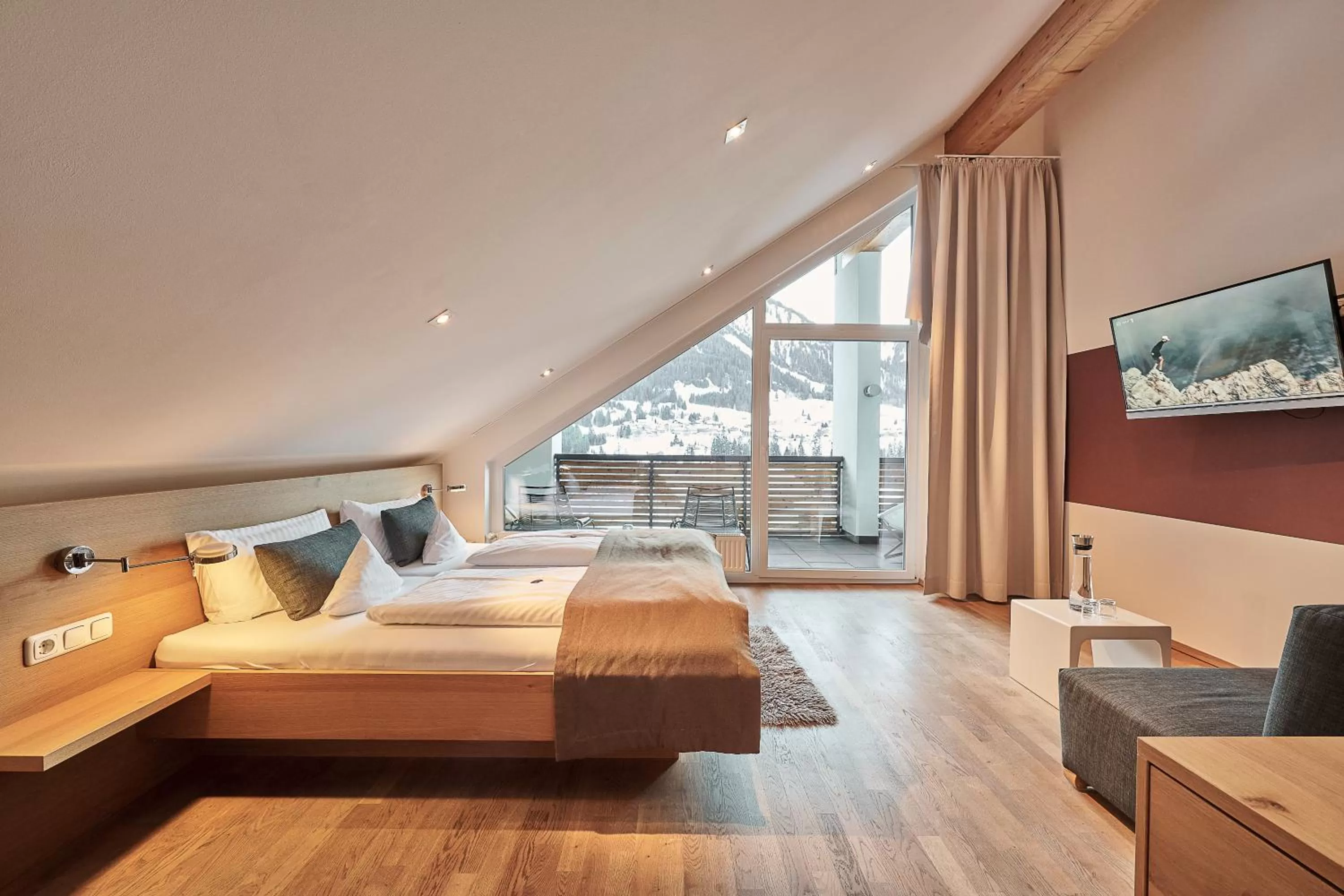 Bedroom, Bed in Genuss- & Aktivhotel Sonnenburg