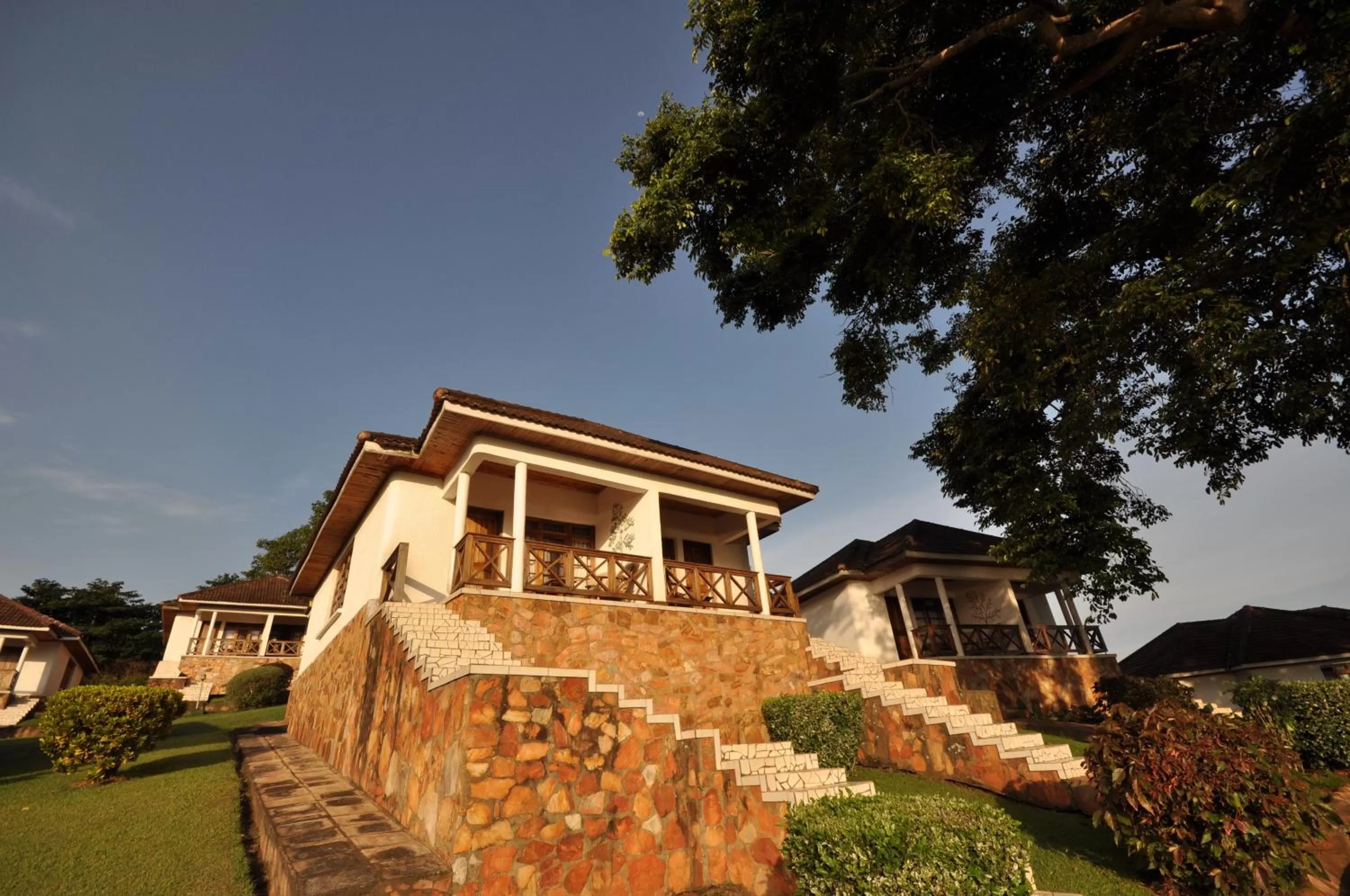 Property building in Jinja Nile Resort