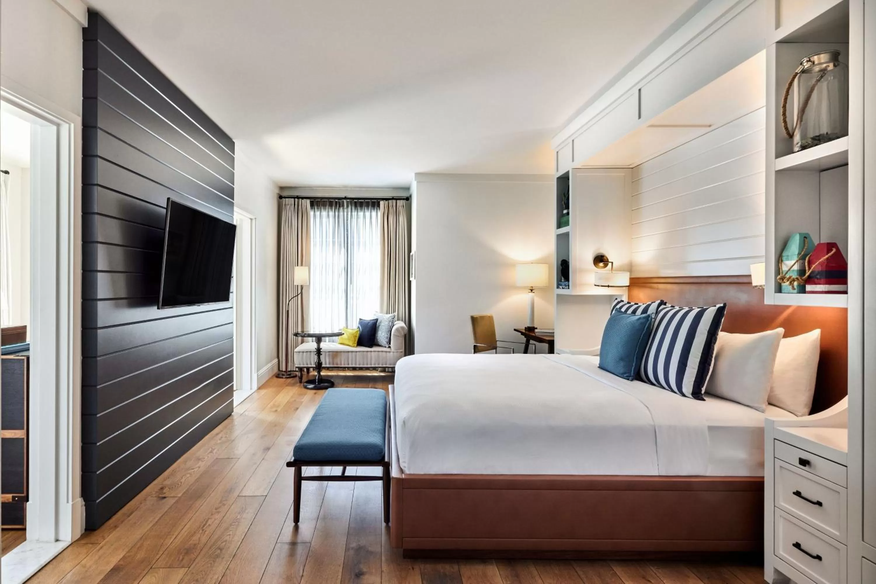 Bedroom, Bed in Lido House, Autograph Collection