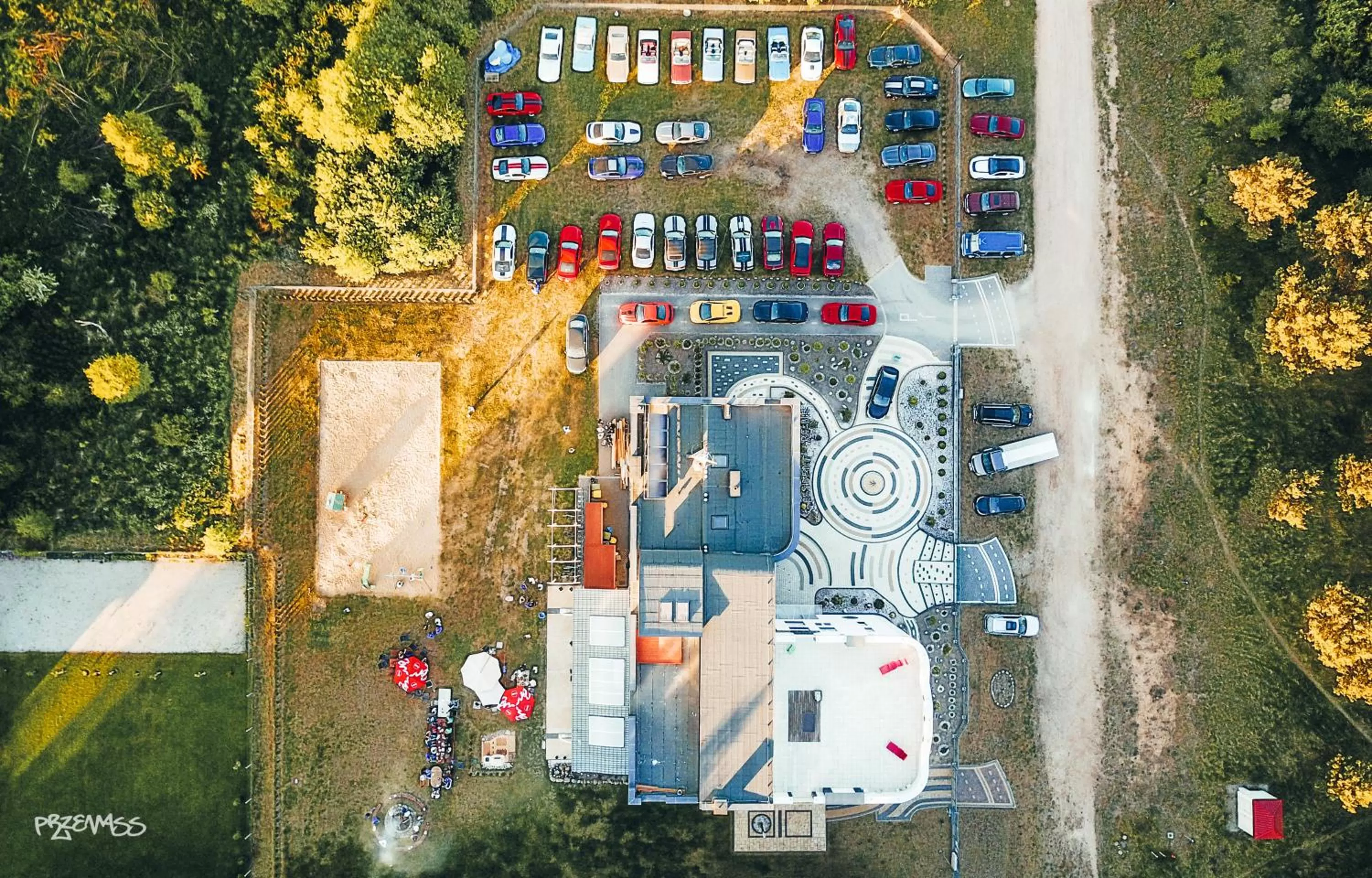 Bird's eye view in Resident Rene