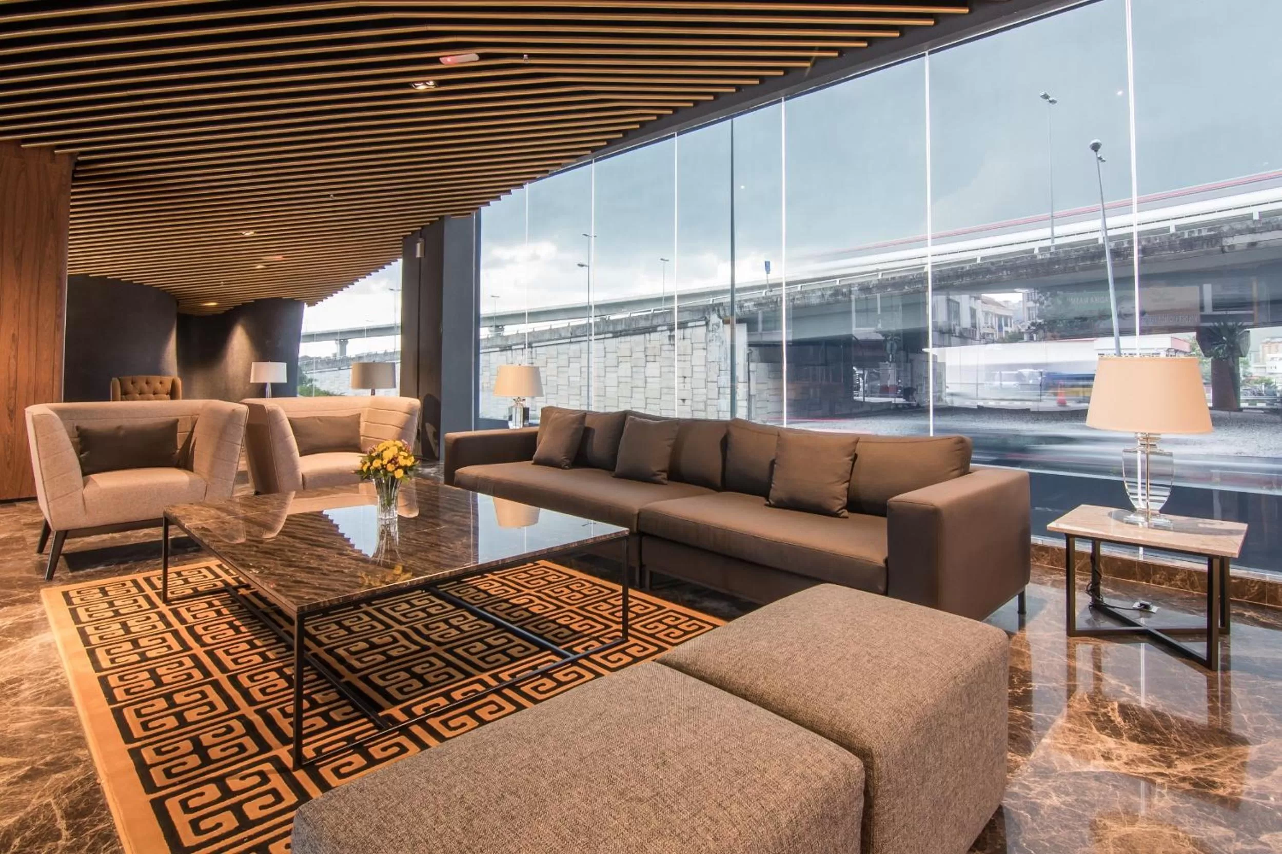 Lobby or reception in MTREE Hotel