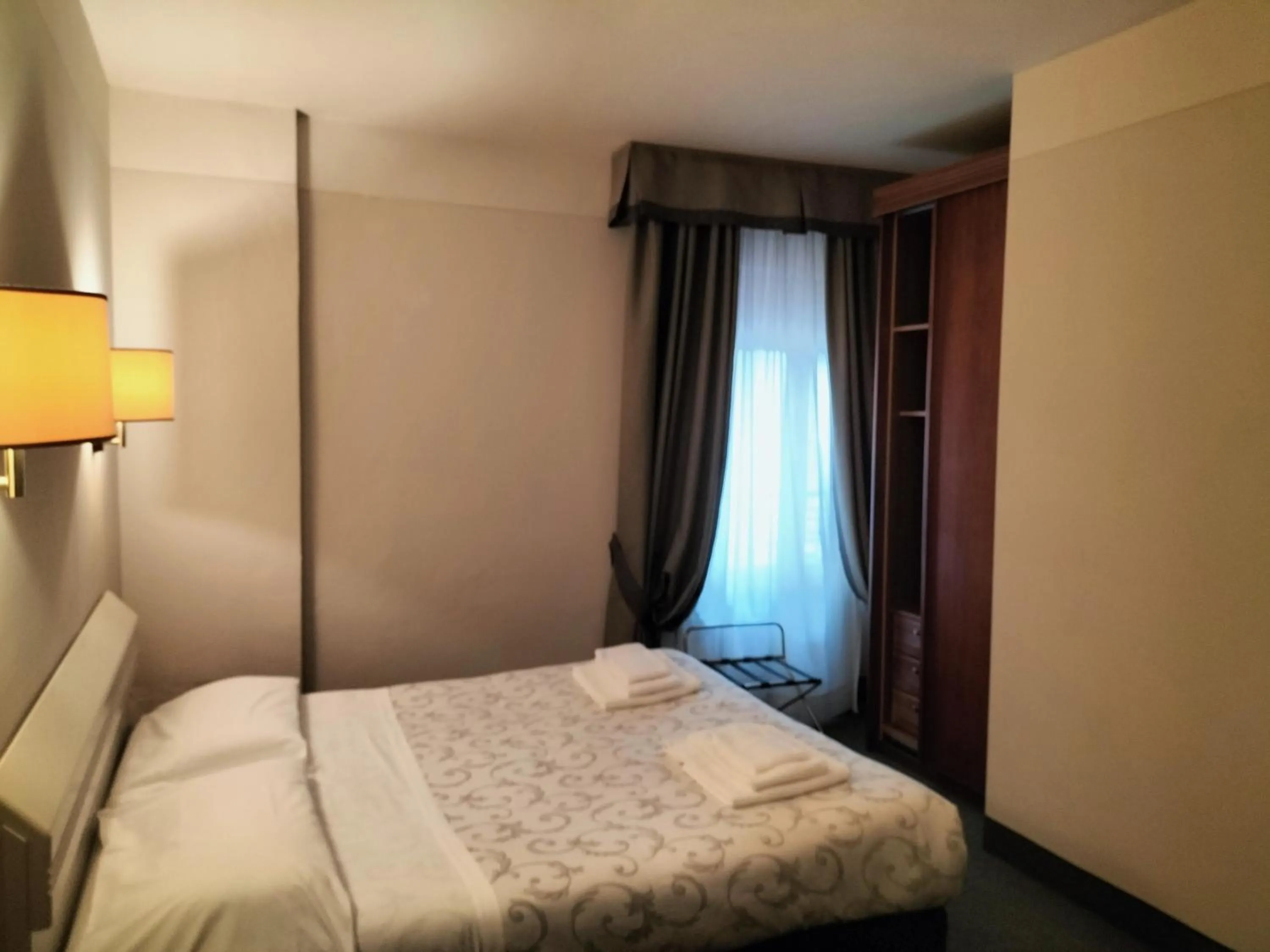 Bed in Hotel Arcadia