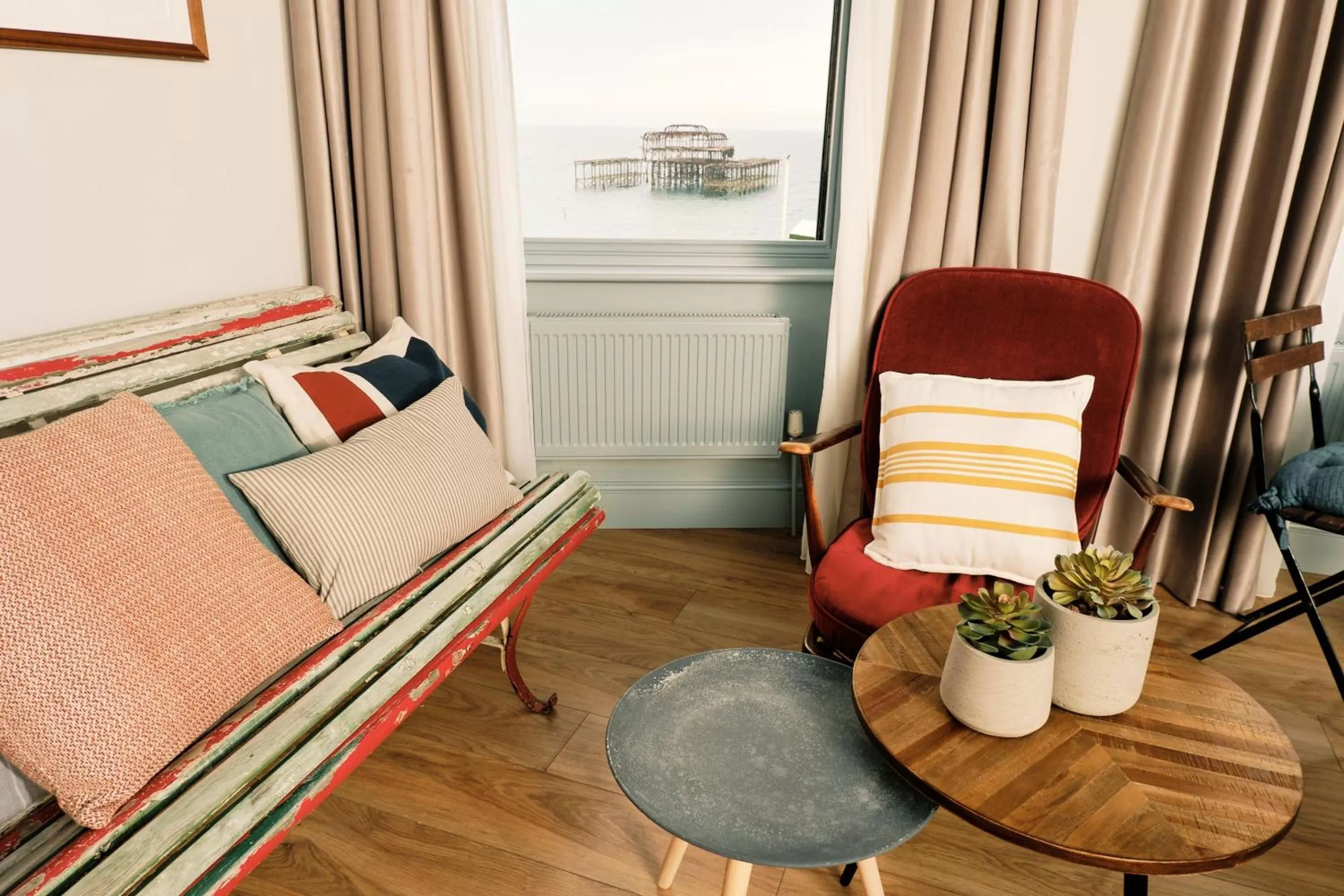 Bedroom in West Beach Hotel Brighton