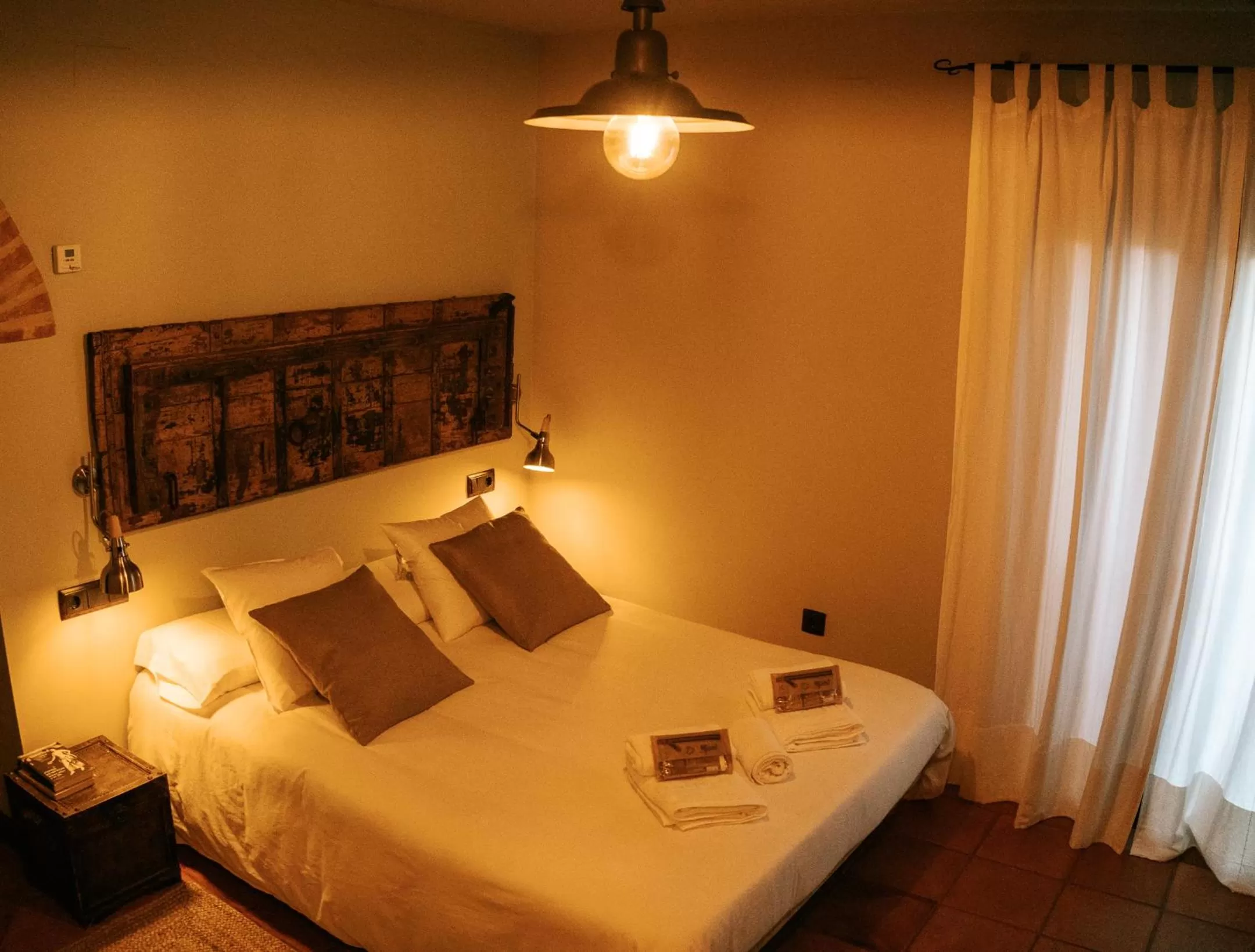 Bed in Hospedería Ballesteros