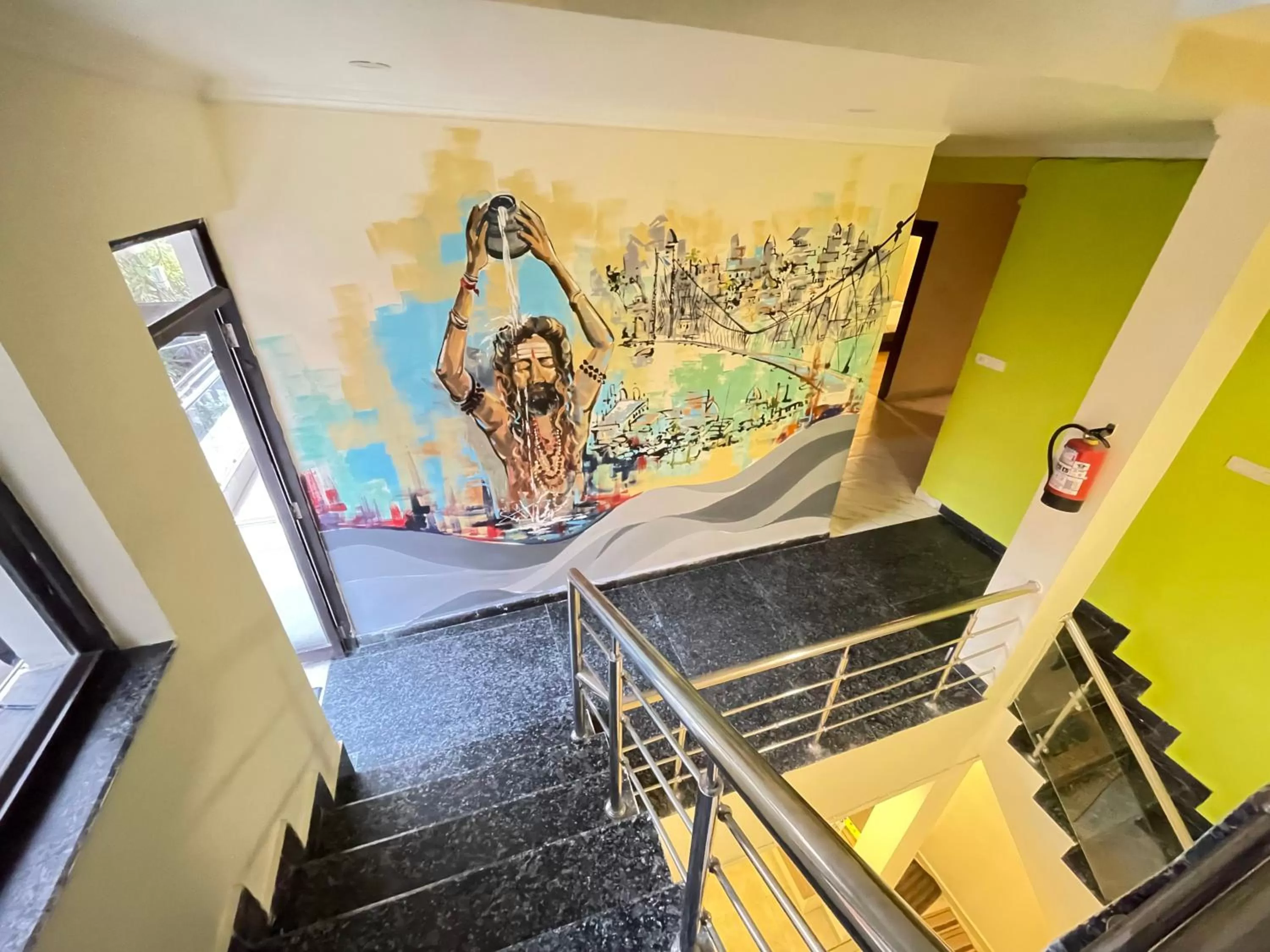 Lobby or reception in Tapasthali by Meera Hotels