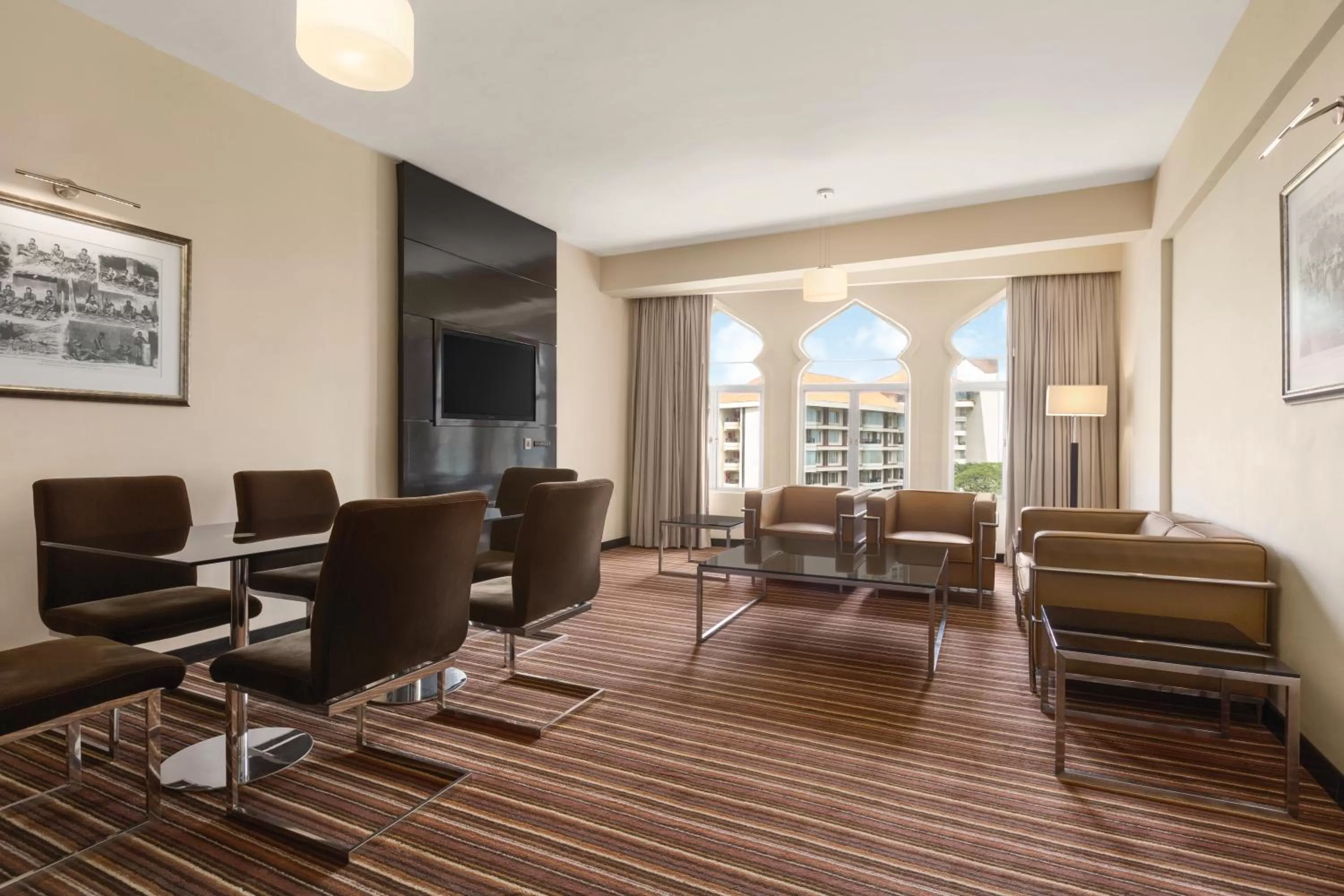 Living room in Ramada Colombo