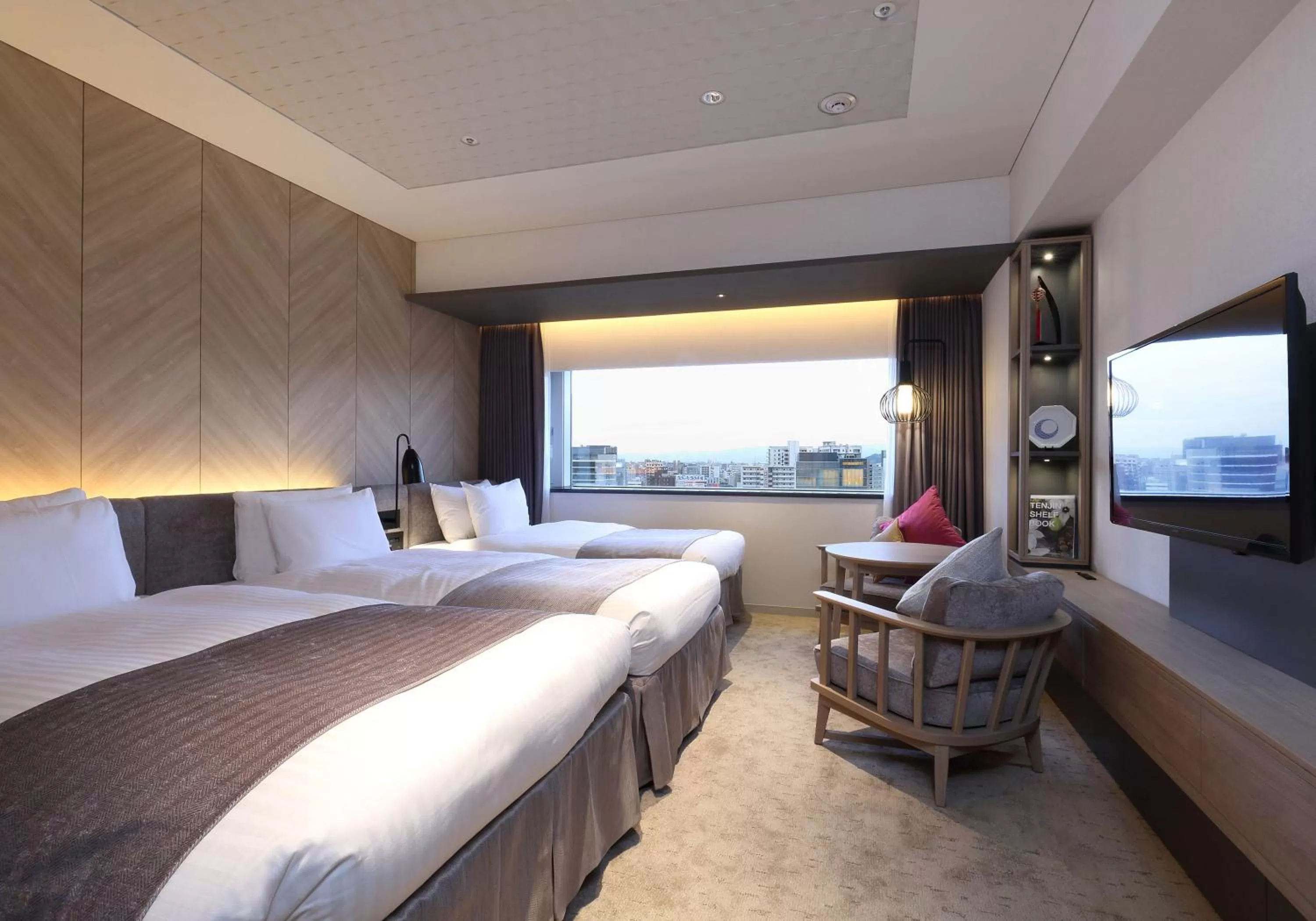 Bedroom, Bed in Solaria Nishitetsu Hotel Fukuoka