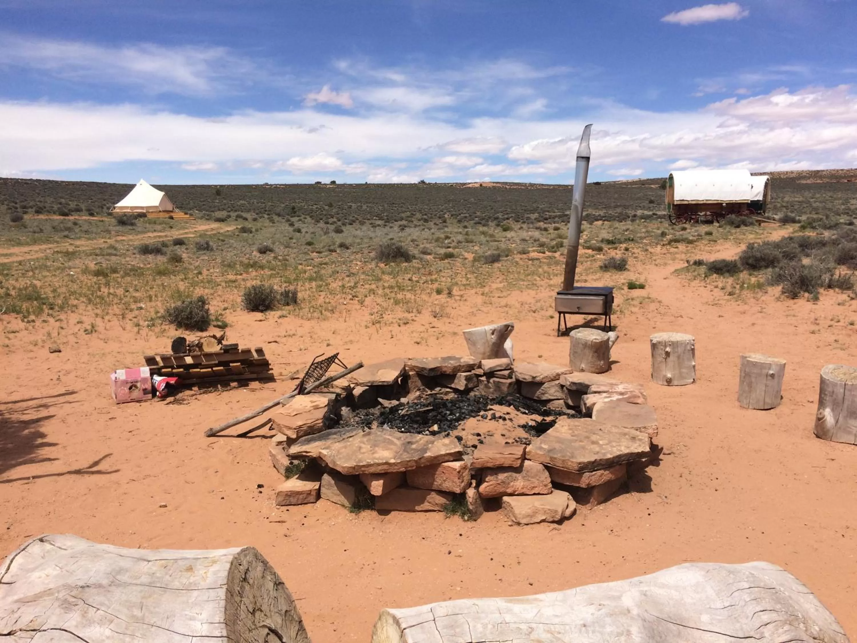 Natural landscape in Shash Dine' EcoRetreat
