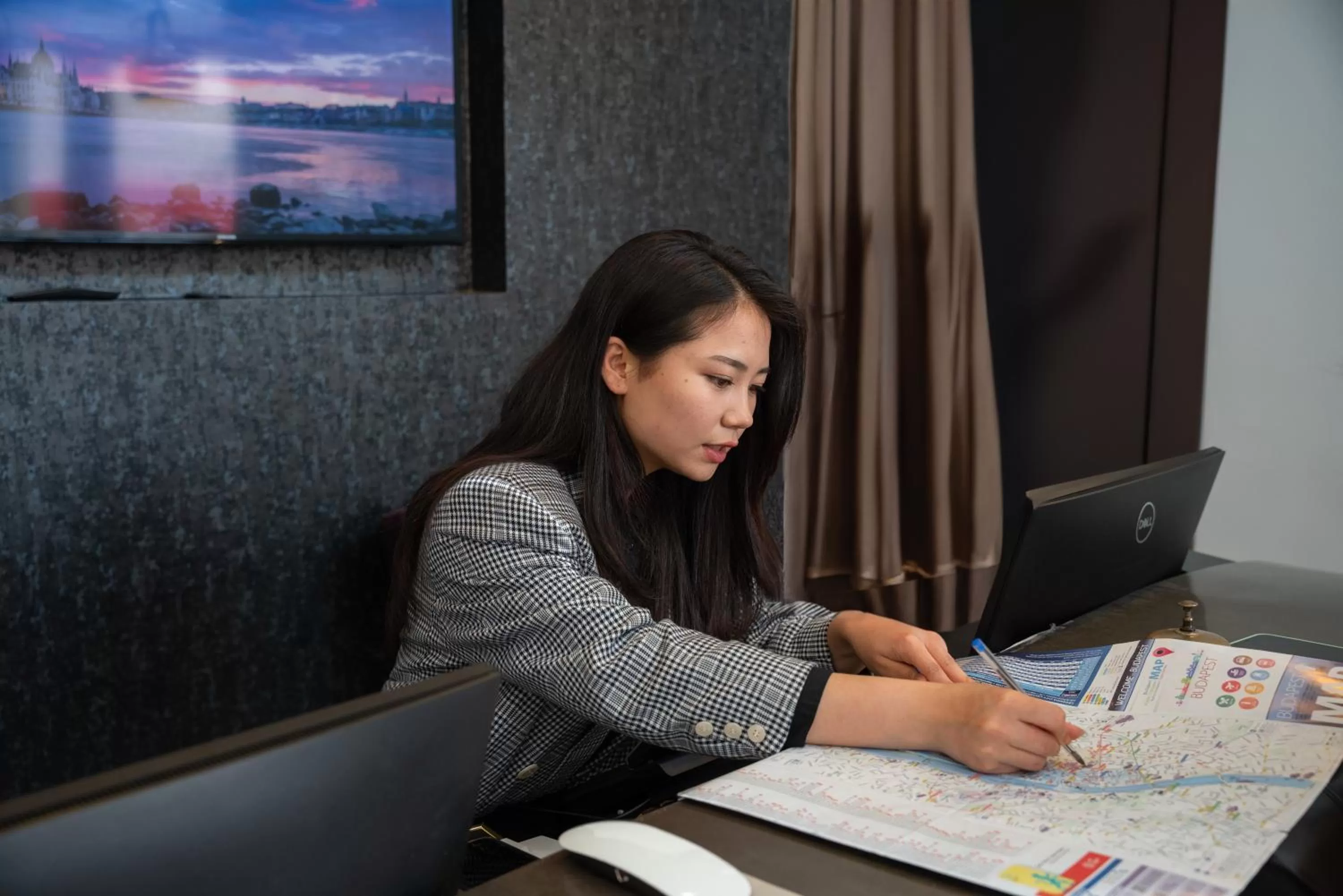 Lobby or reception in Hotel Memories Budapest