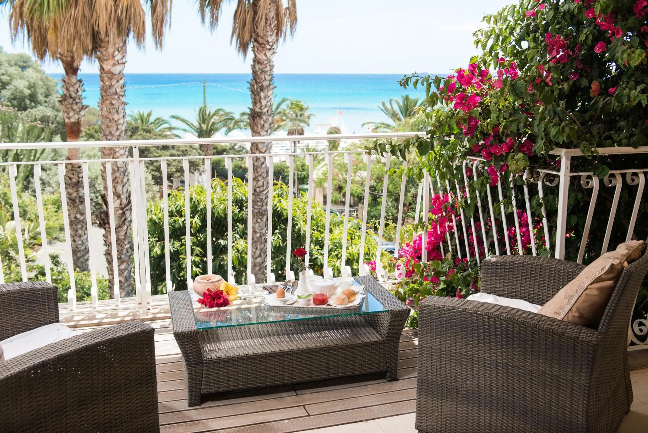 Balcony/Terrace in Hotel Simius Playa