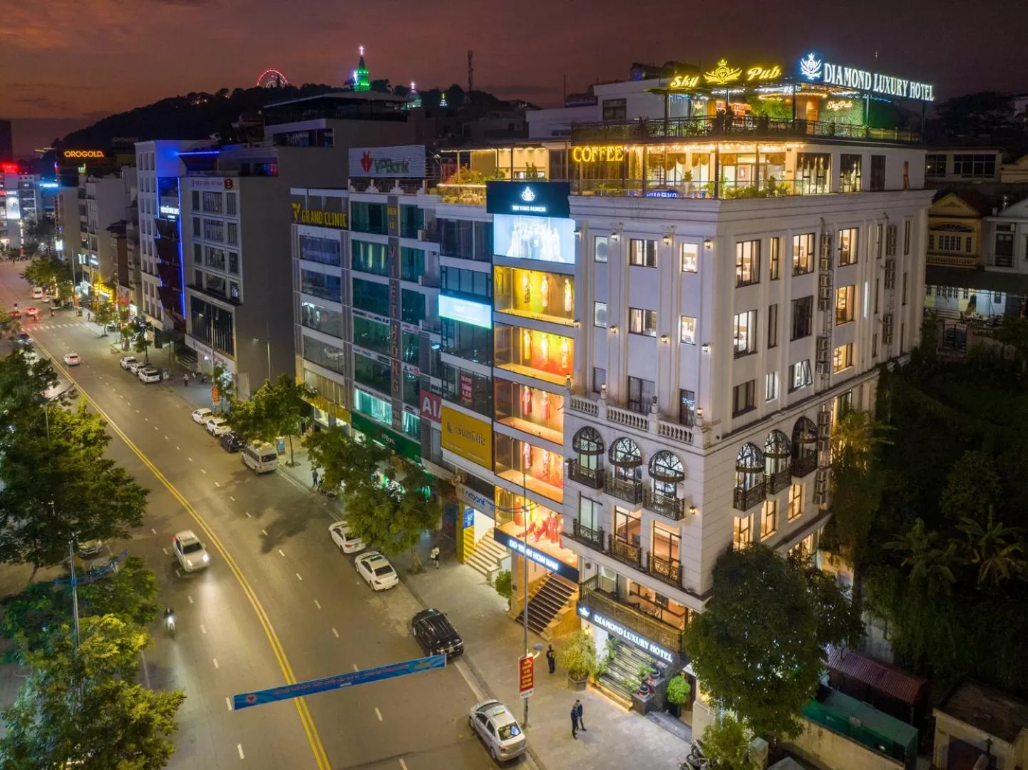 Property building in Diamond Luxury Hotel