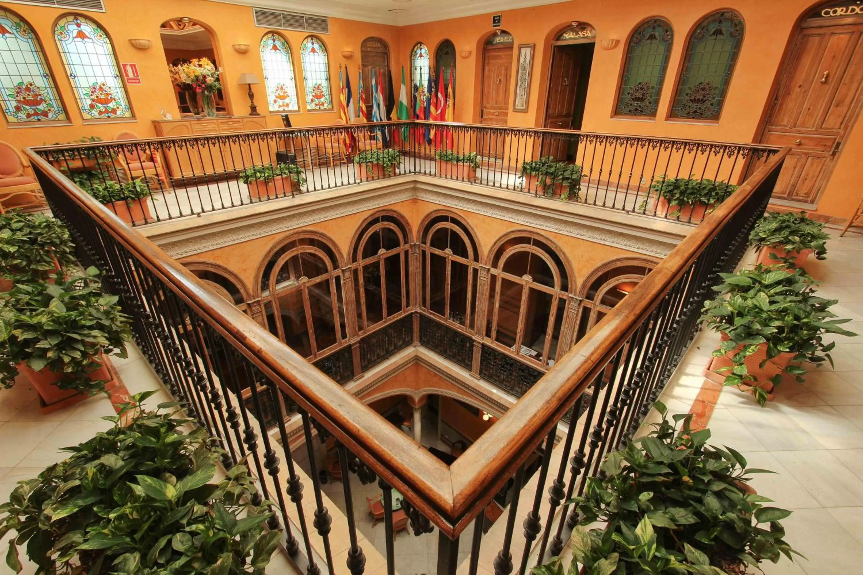 Decorative detail in Hotel Alabardero