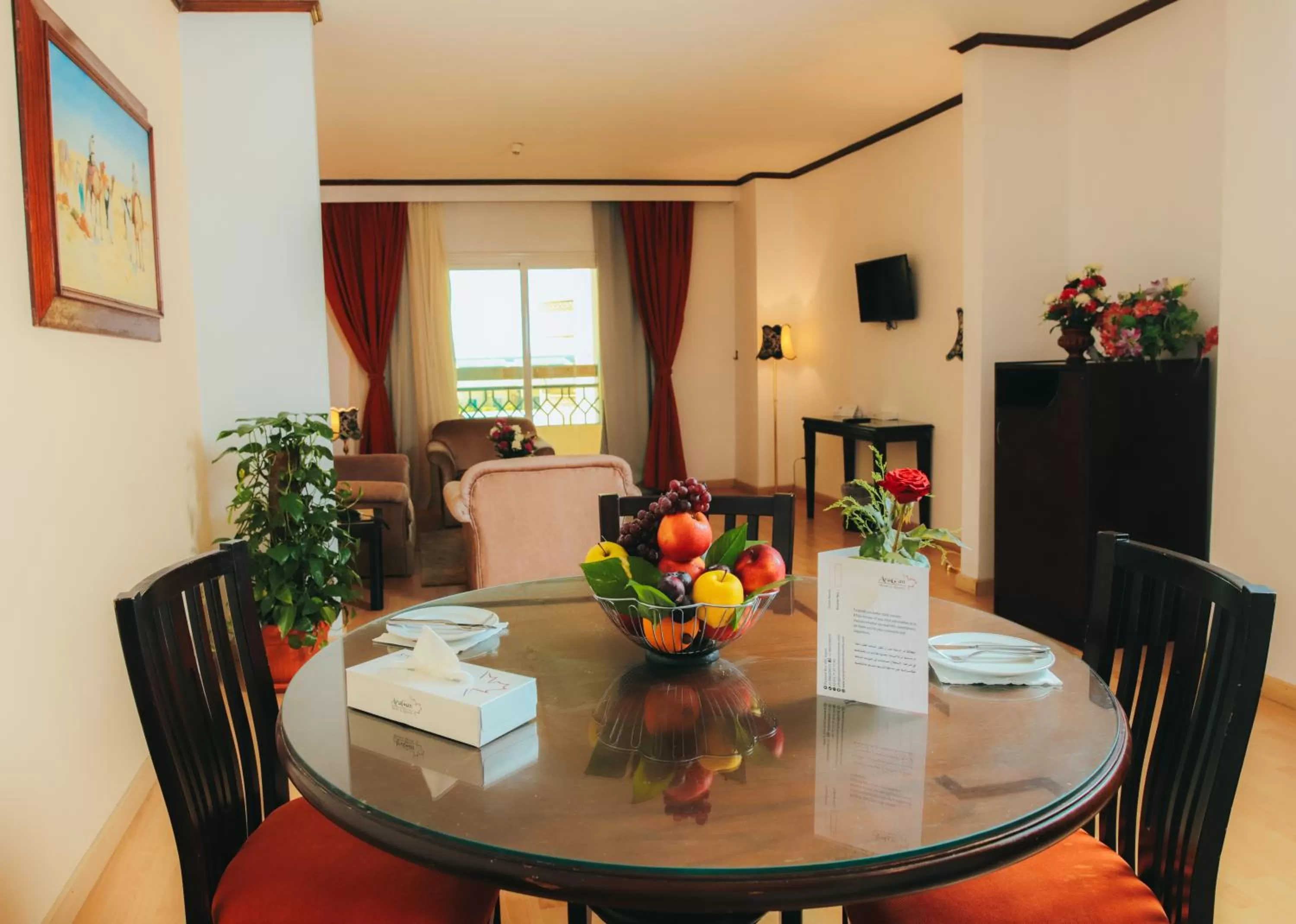 Living room, Dining Area in Aracan Portsaid