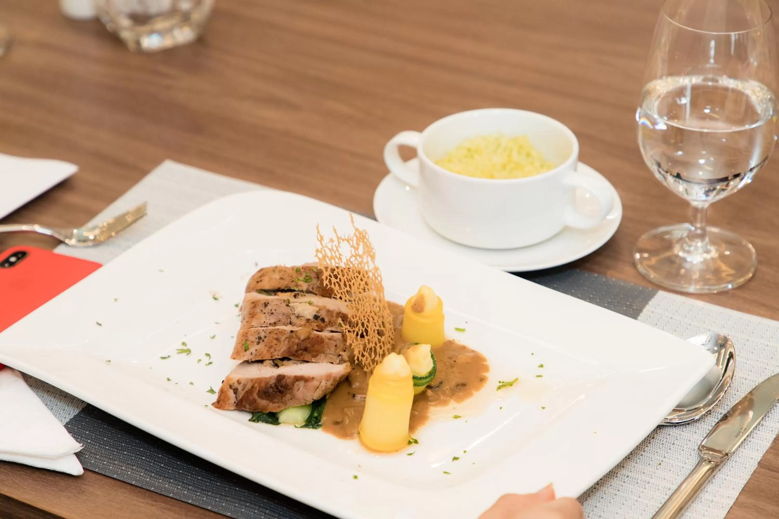 Food in Muong Thanh Luxury Saigon Hotel