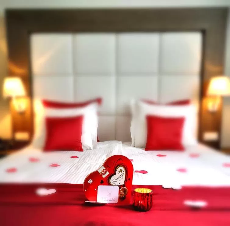 Bed in Hotel AL Mulino