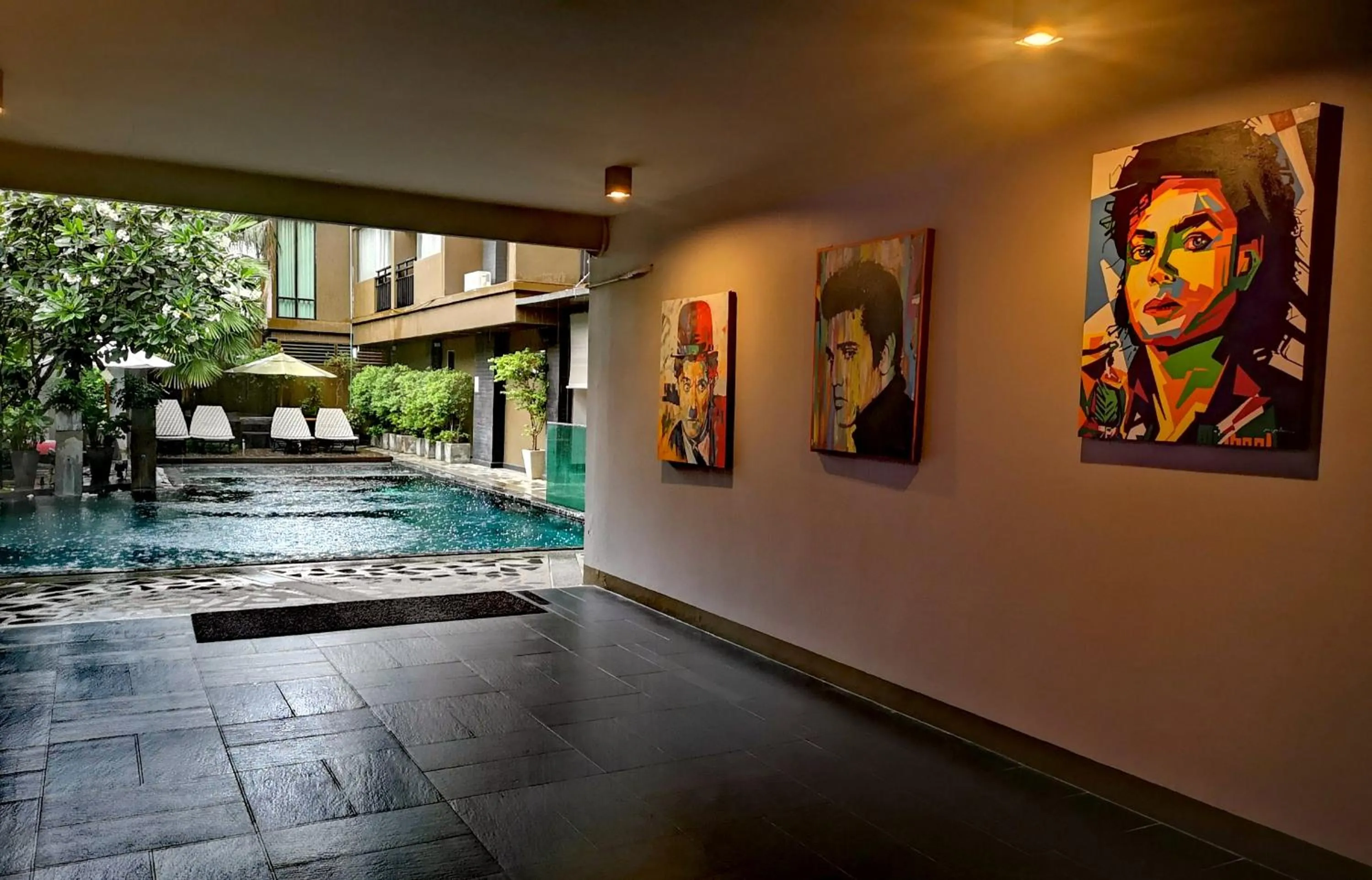 On site in Mazi Design Hotel by Kalima