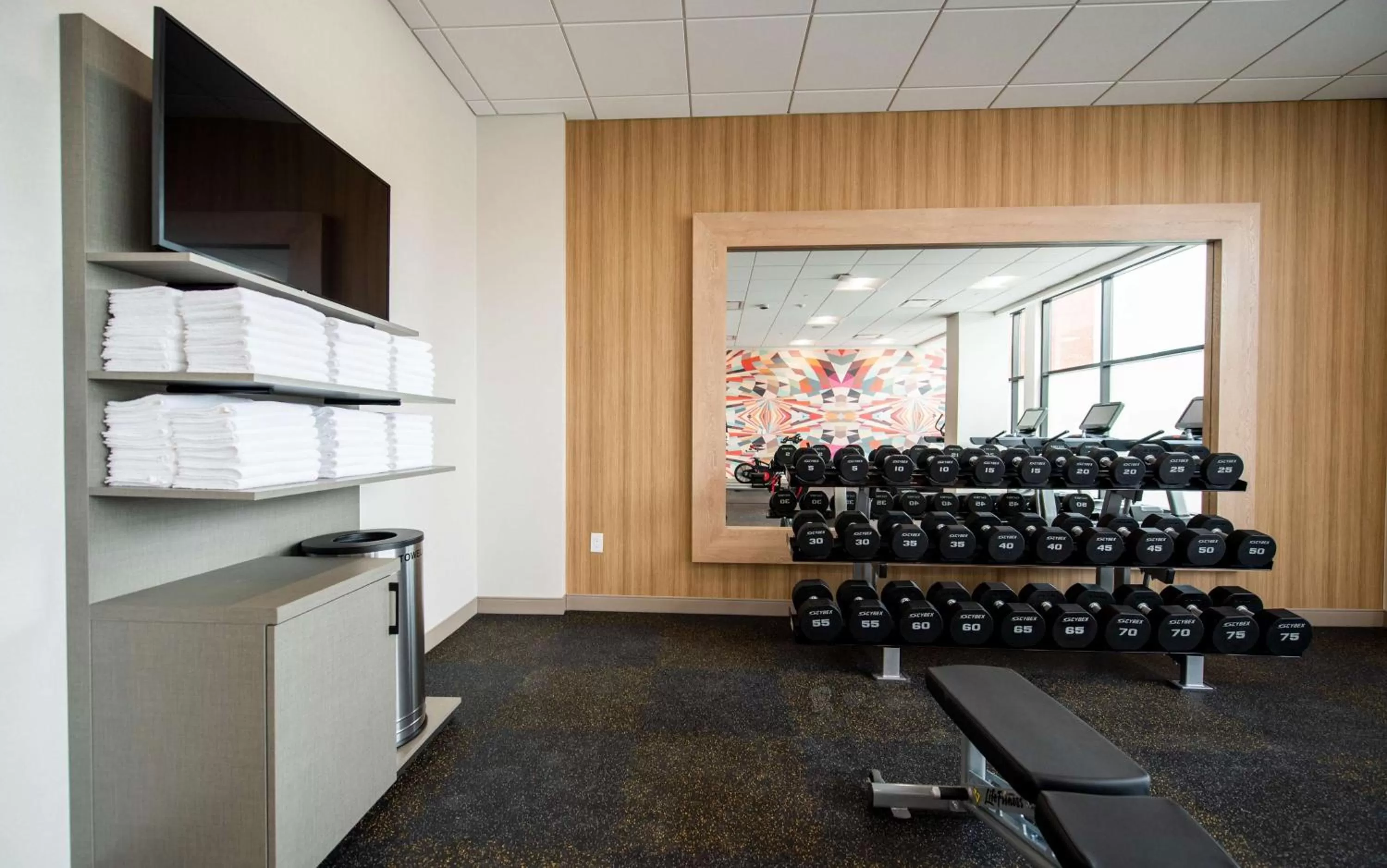 Fitness centre/facilities in Hilton Garden Inn Moncton Downtown, Nb