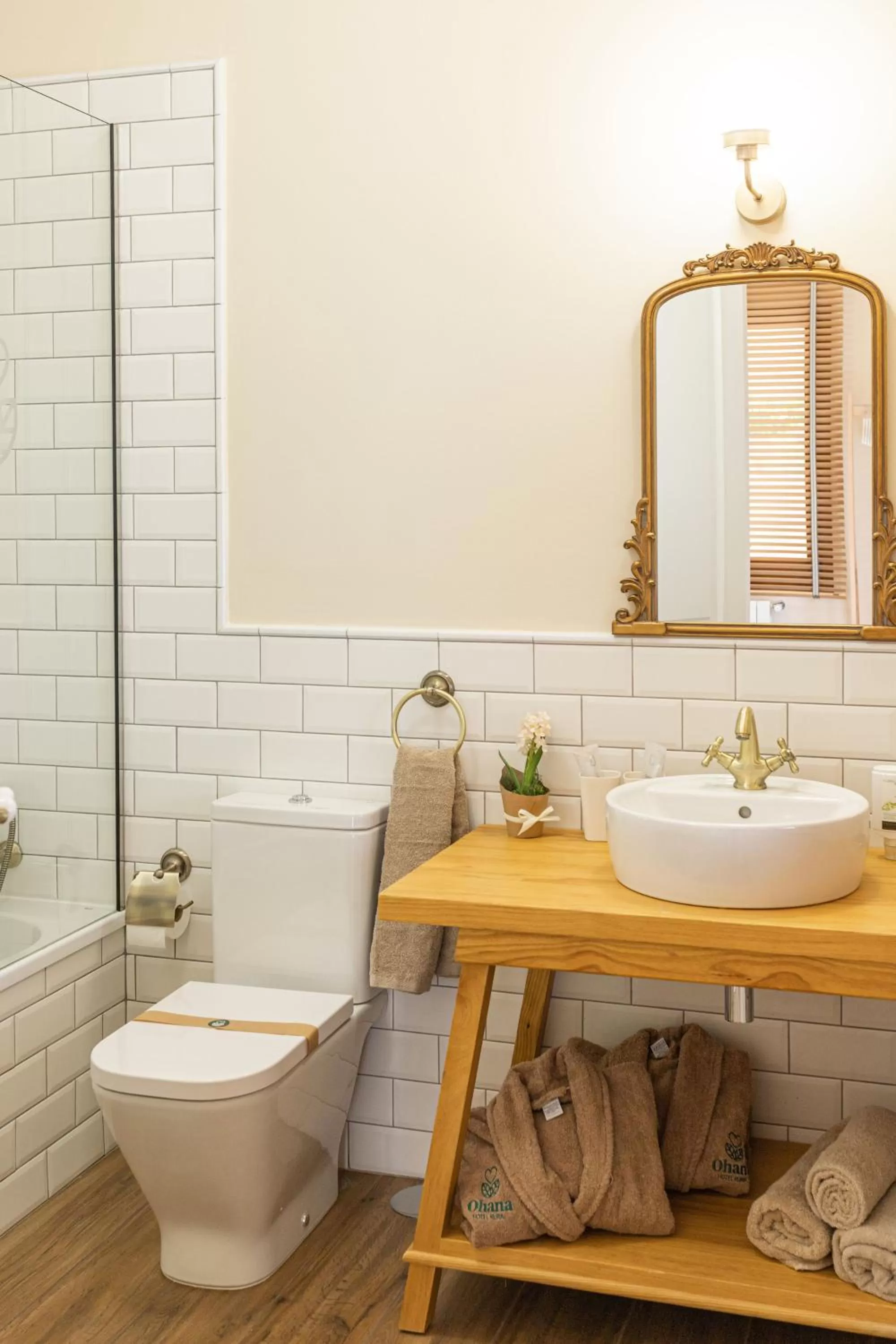 Bathroom in Hotel Rural Ohana