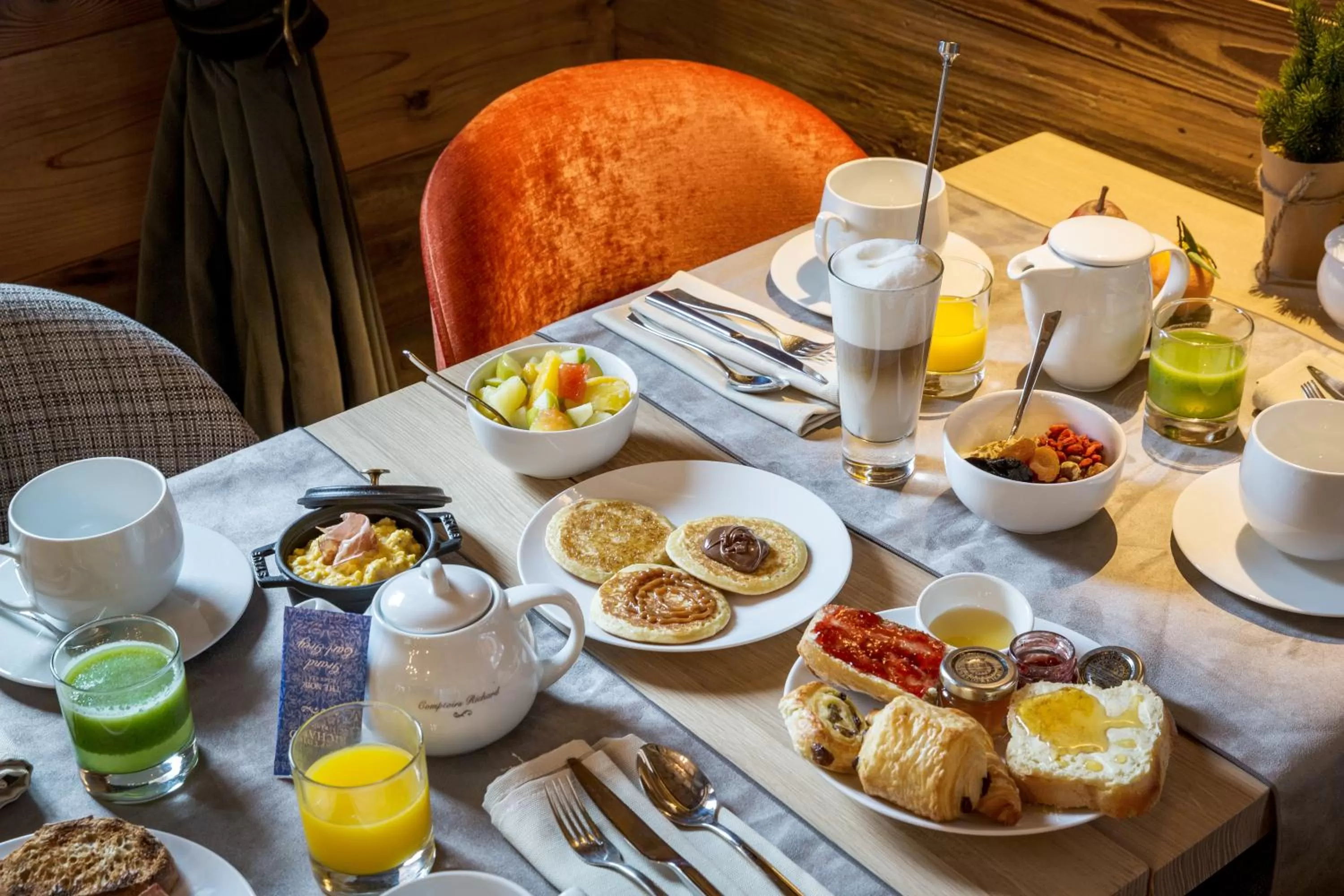 Staff in Les Loges Blanches Megève