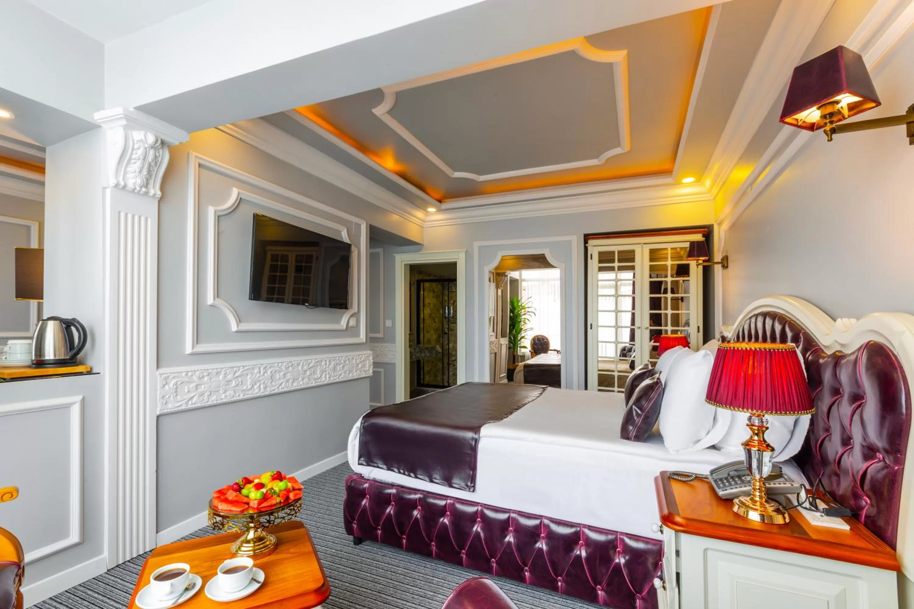 Bed in Andalouse Otel