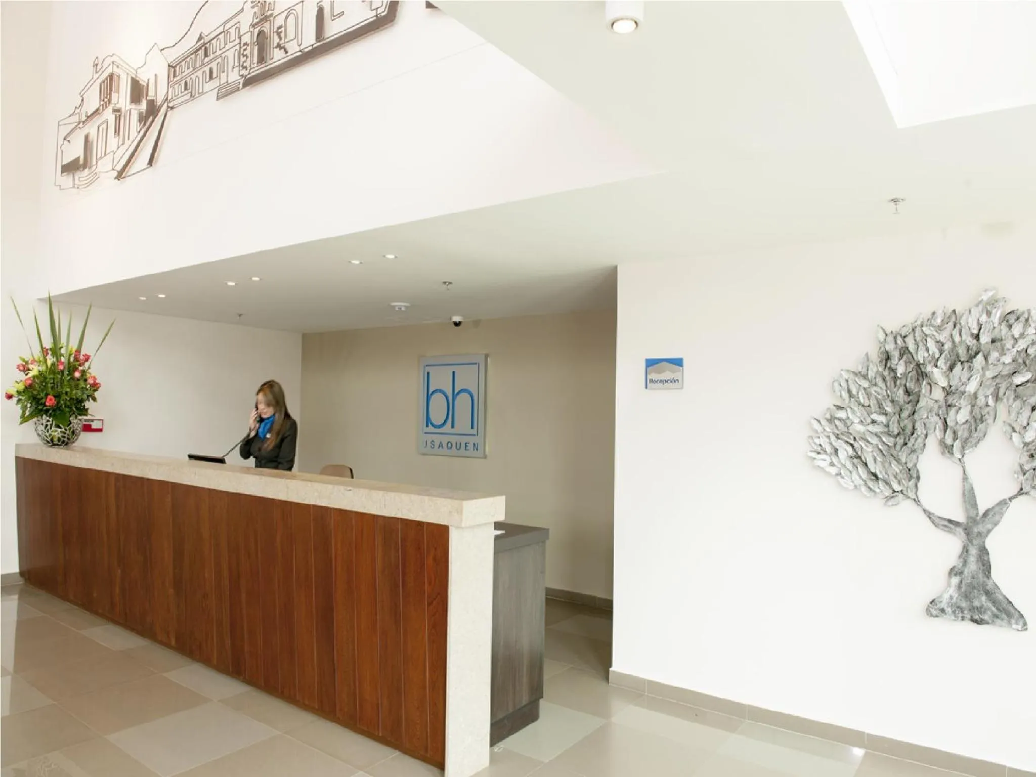 Lobby or reception in Hotel bh Usaquén