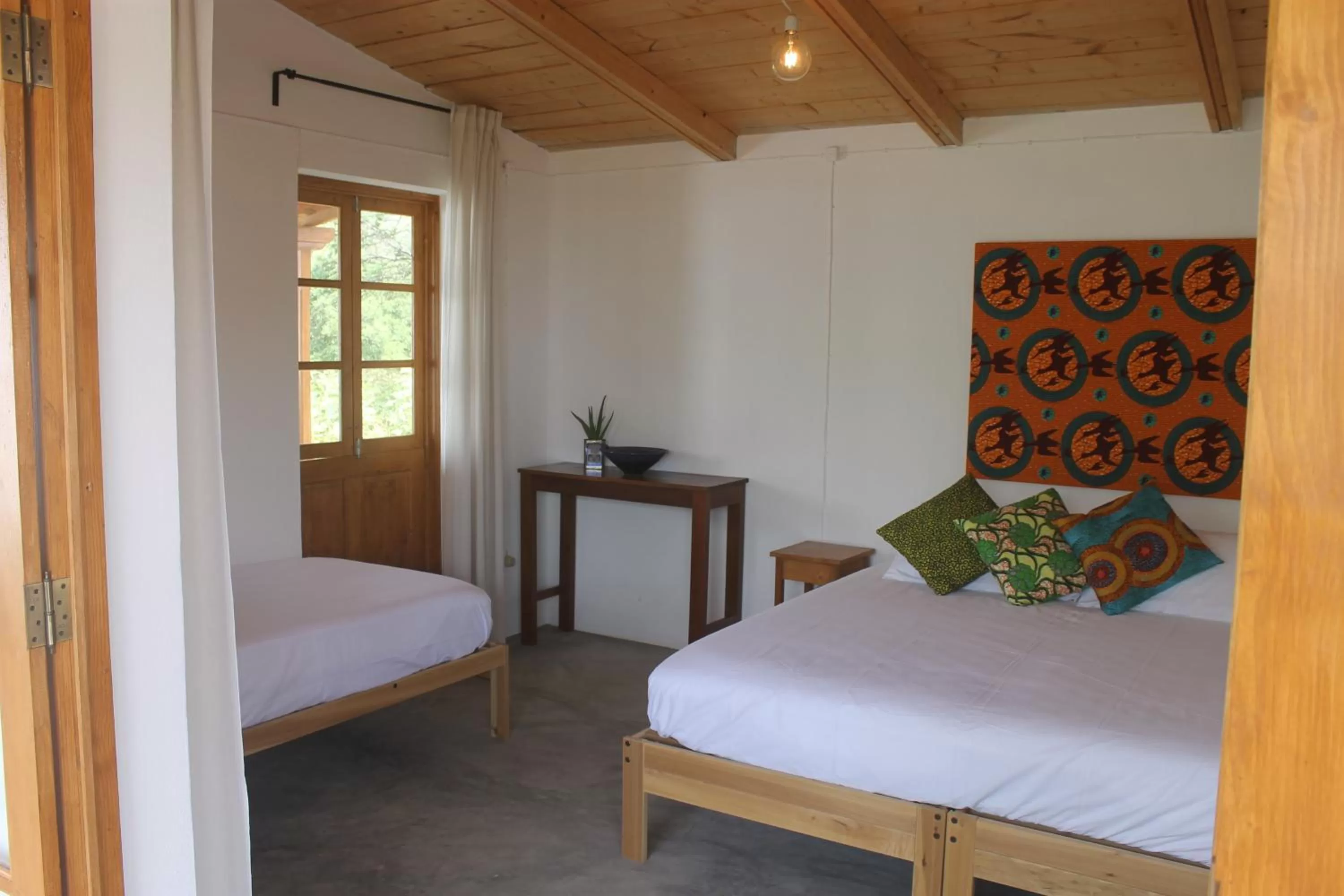 Bed in La Fora Ecolodge