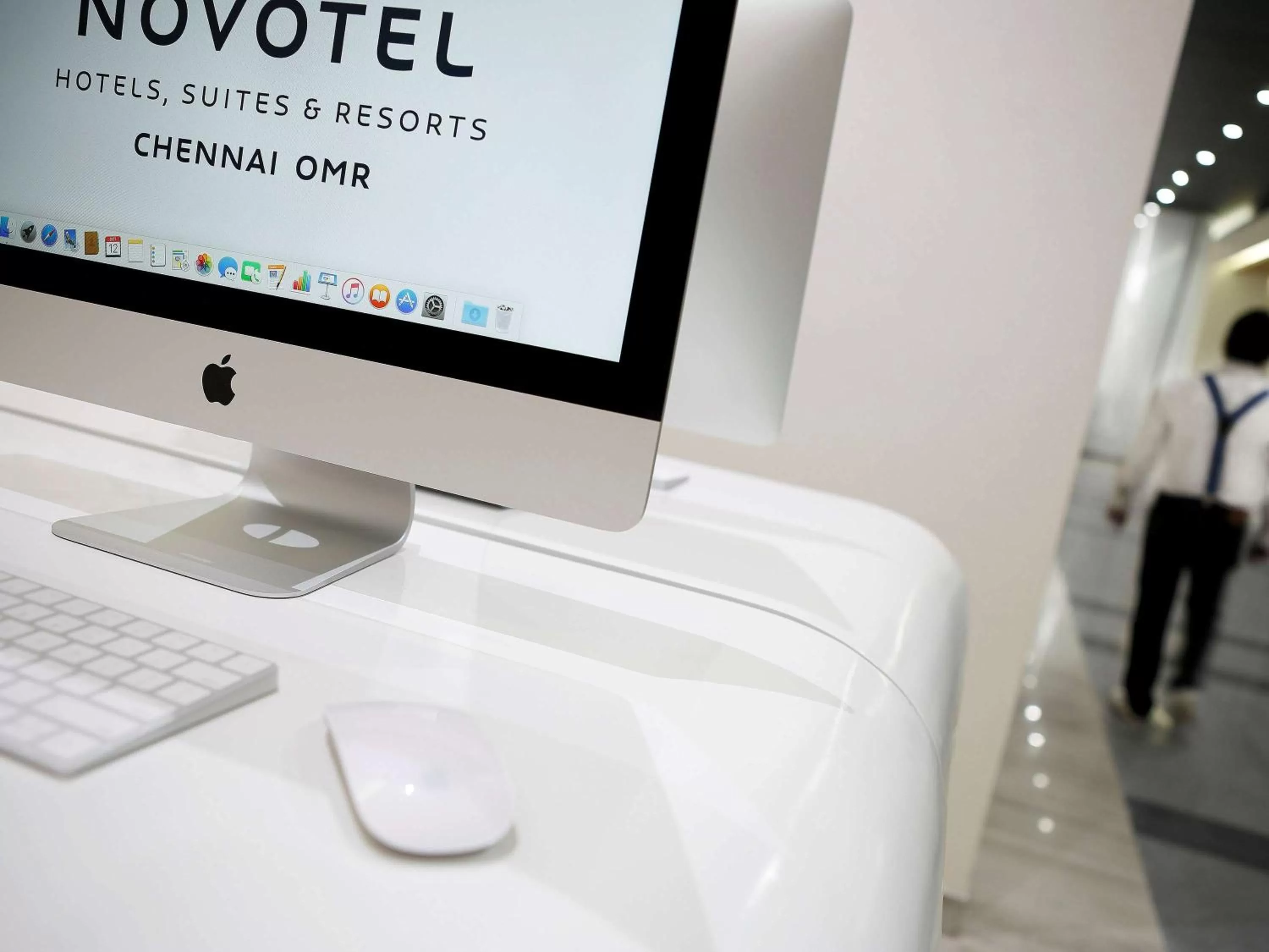 On site in Novotel Chennai OMR