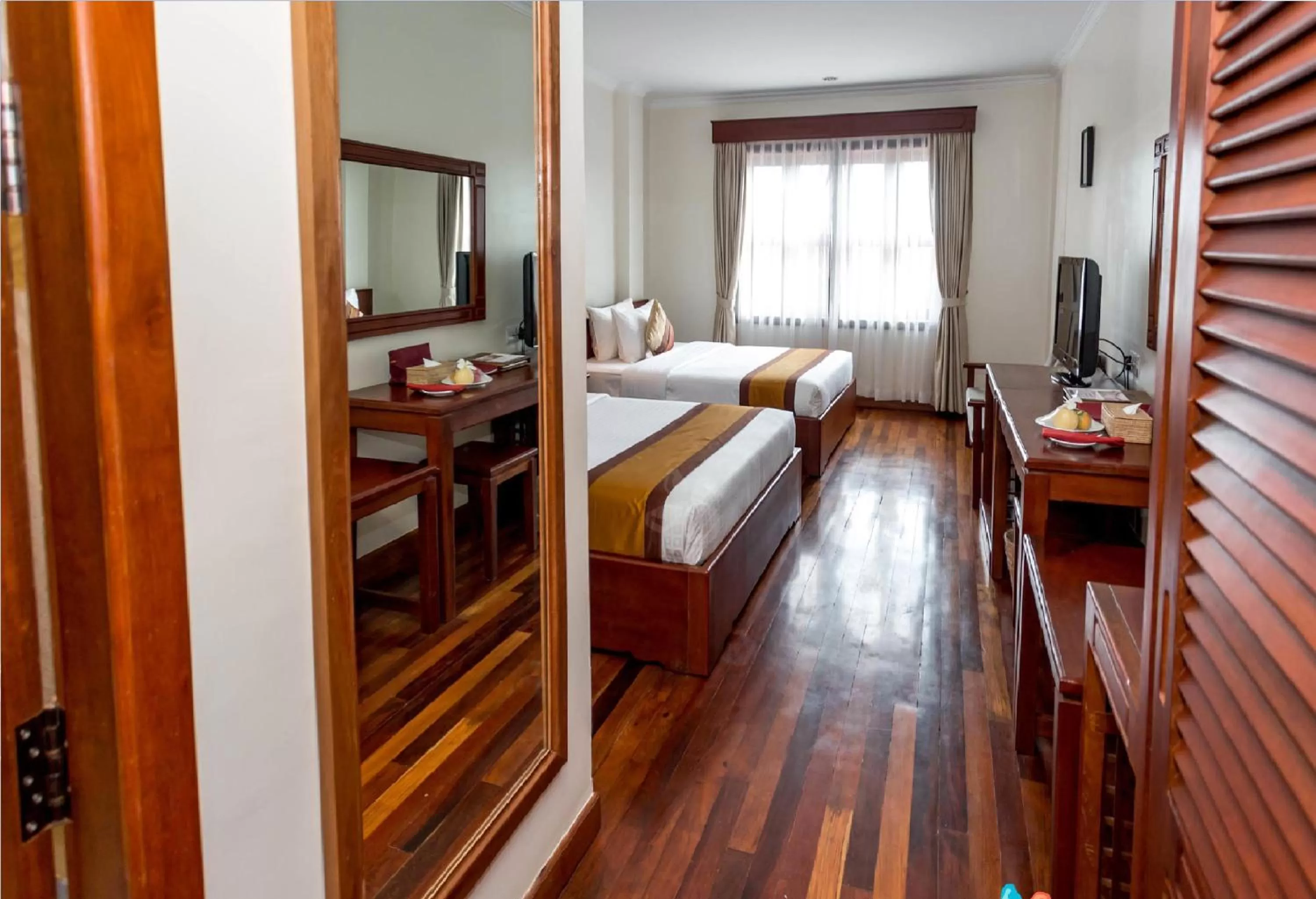 Bedroom, Bed in Saem Siemreap Hotel