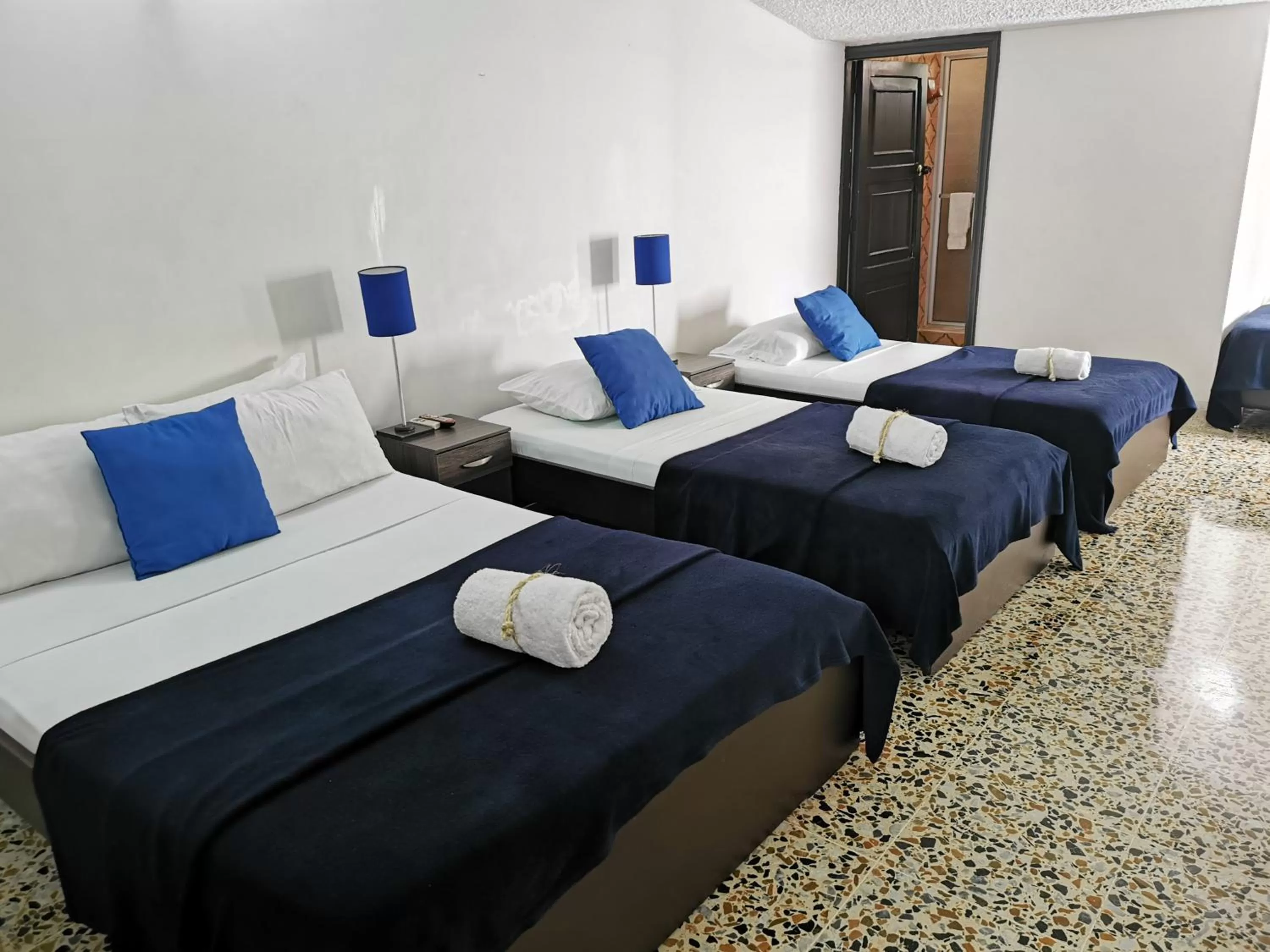 Bed in Hotel Loft Dorado