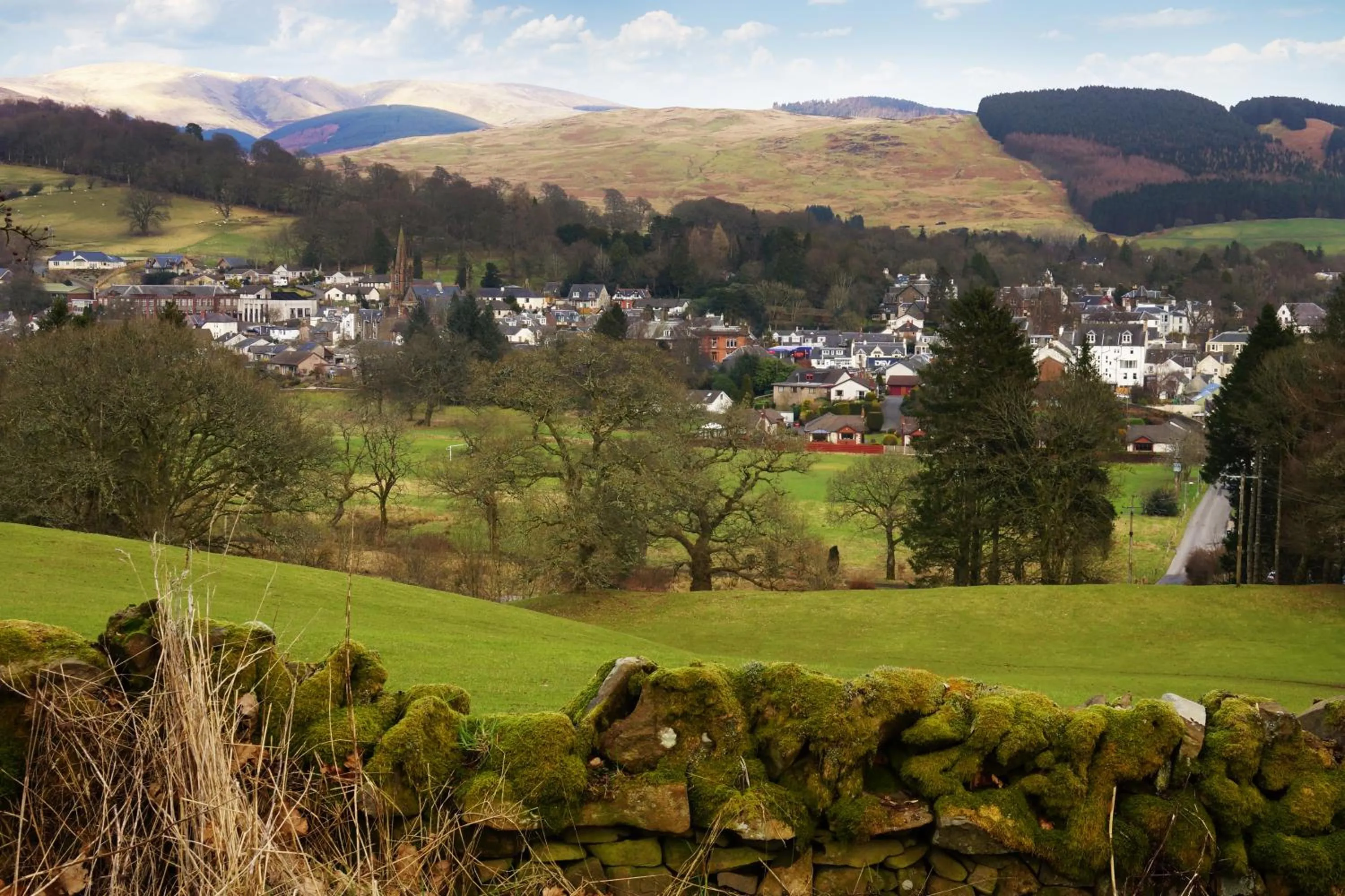 Off site in Buccleuch Arms Hotel