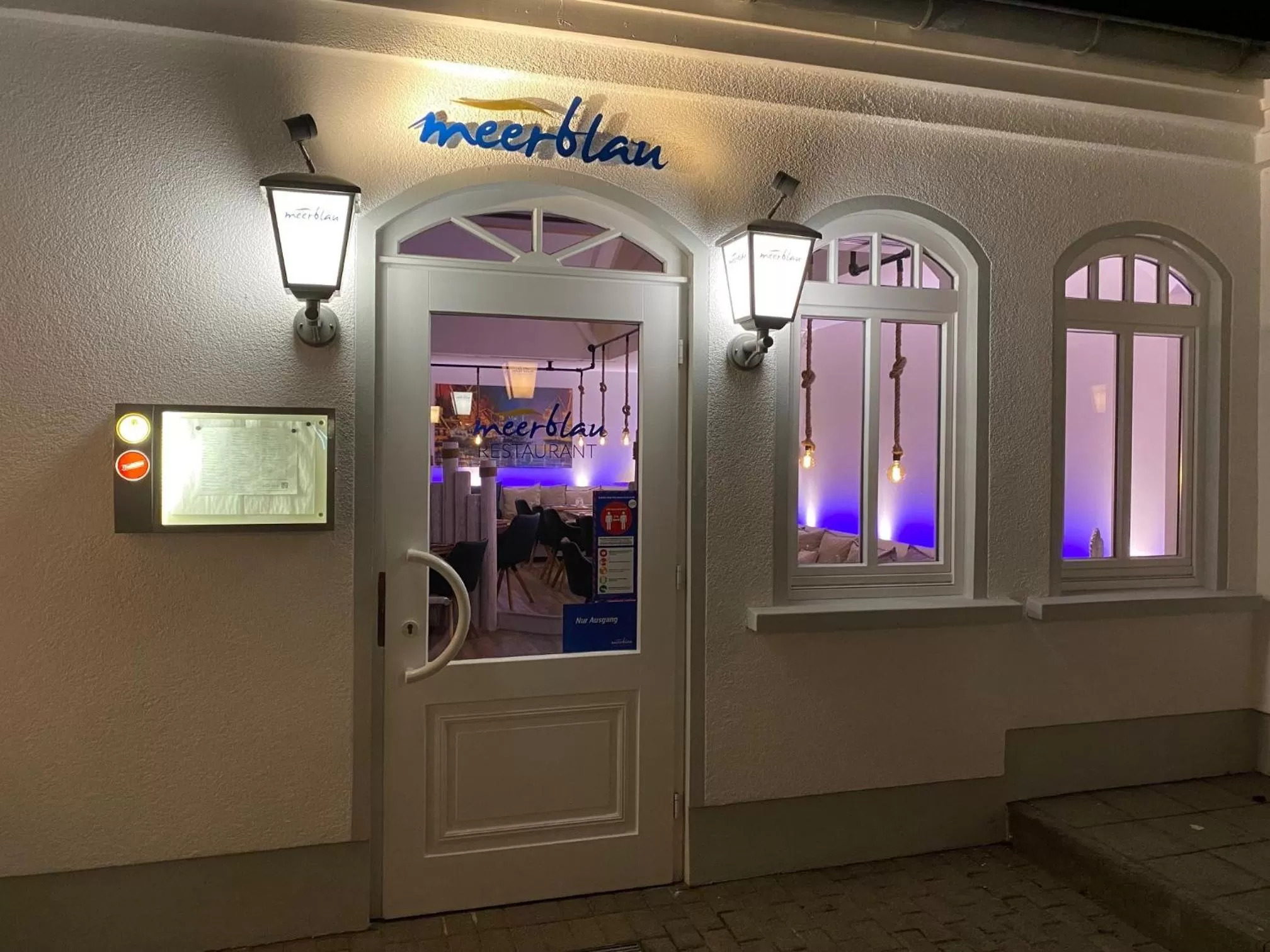 Restaurant/places to eat in Hotel meerblau