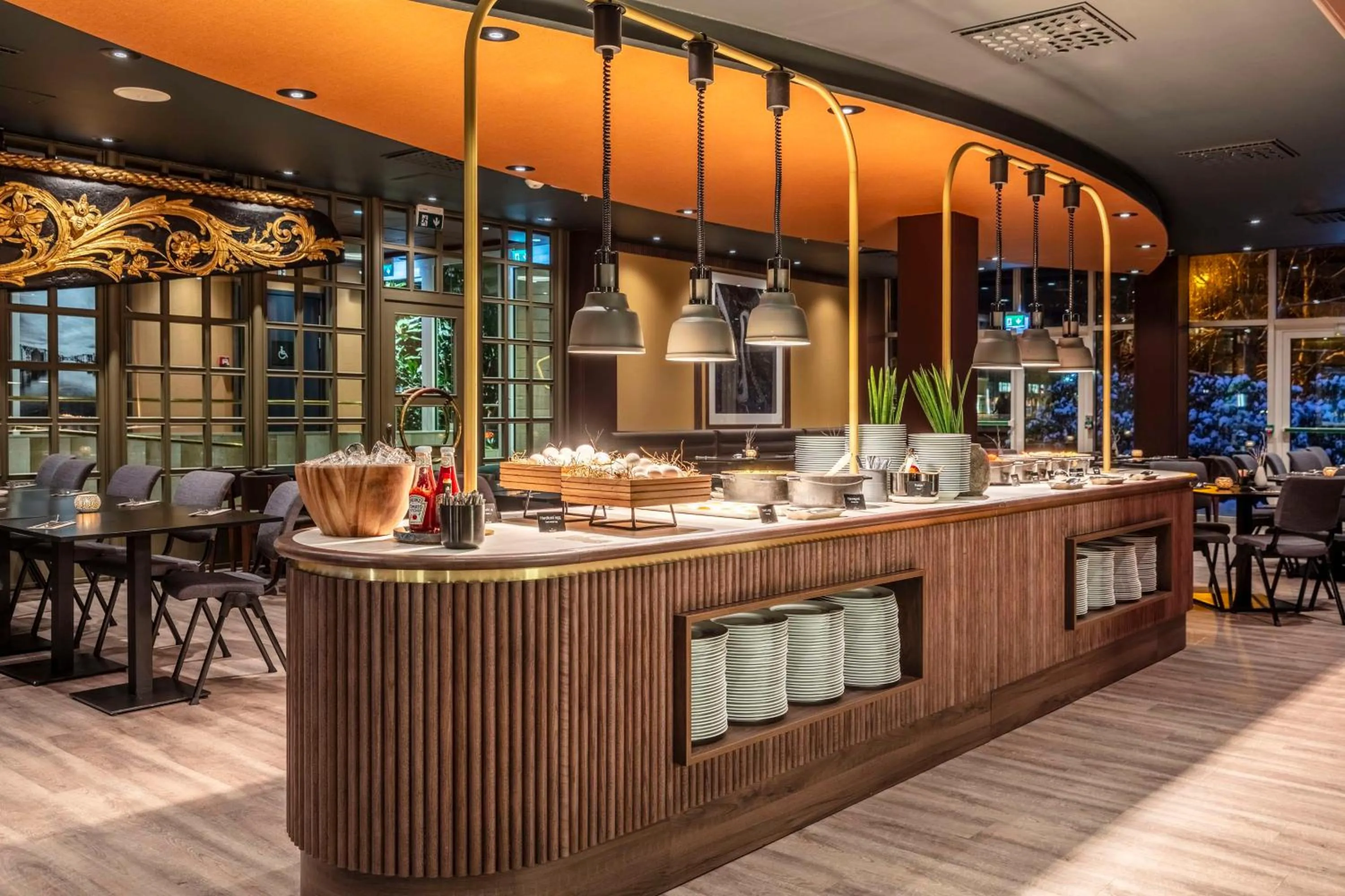 Breakfast in Radisson Blu Royal Garden Hotel, Trondheim