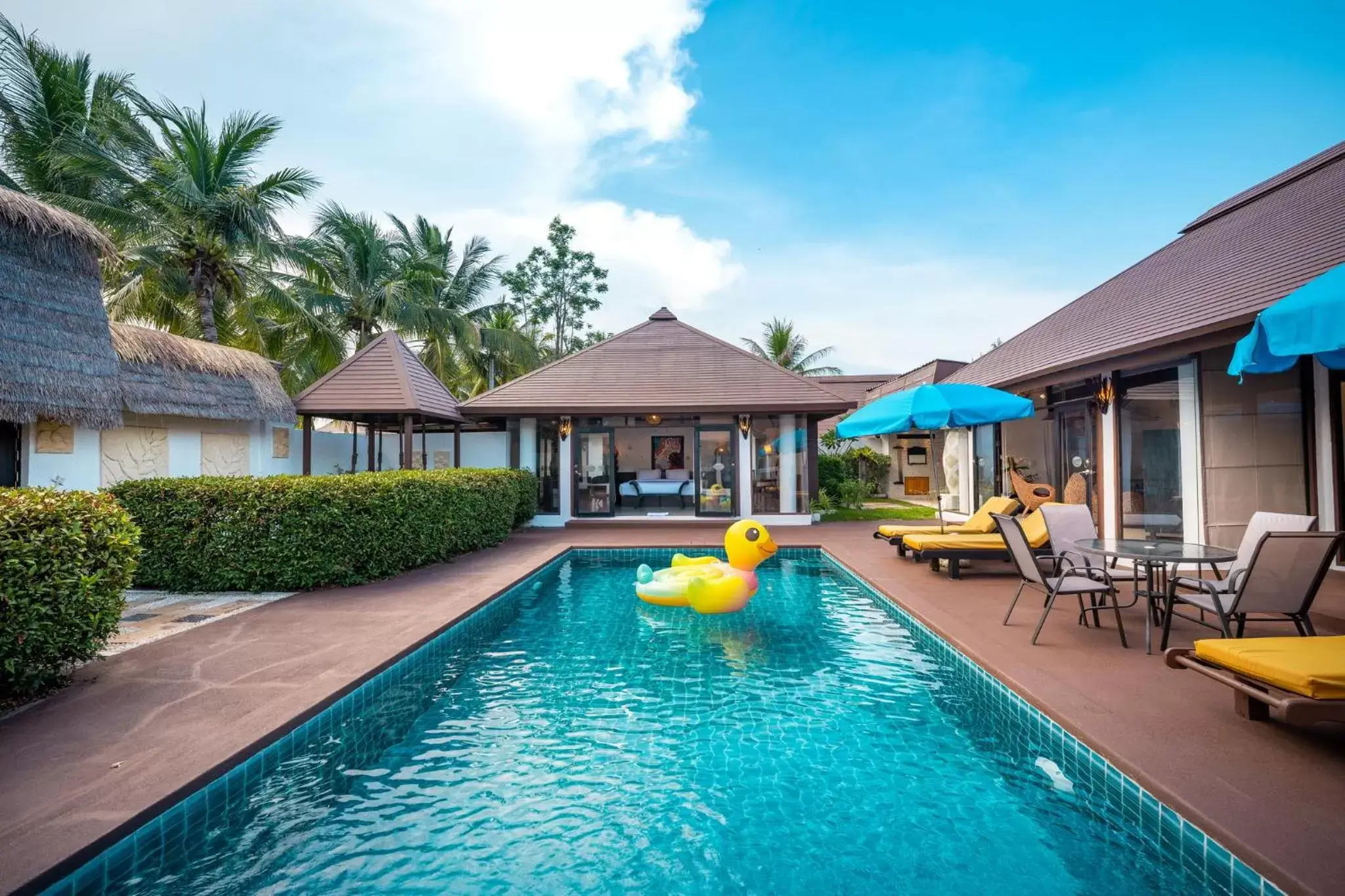 Three-Bedroom Villa with Private Pool in Dhevan Dara Resort & Spa Hua Hin - Pool Villa Three-Bedroom Villa with Private Pool in Dhevan Dara Resort & Spa Hua Hin - Pool Villa