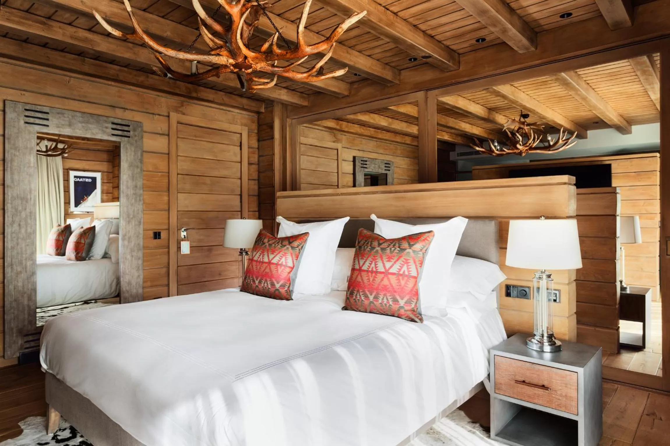 Bed in El Lodge, Ski & Spa