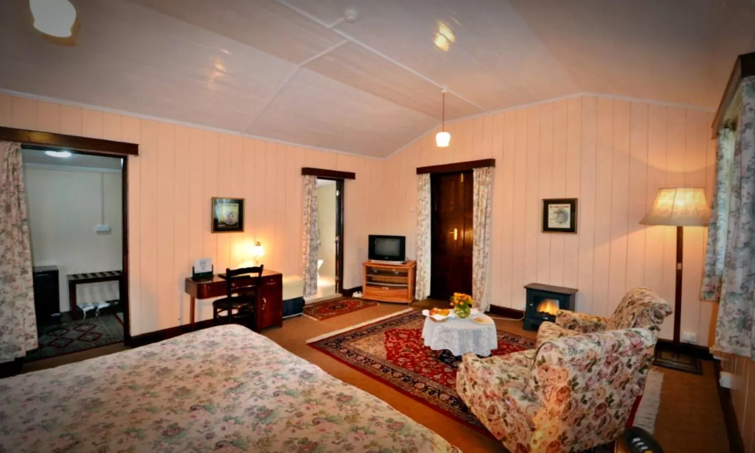 Seating area in Windamere Hotel - A Colonial Heritage