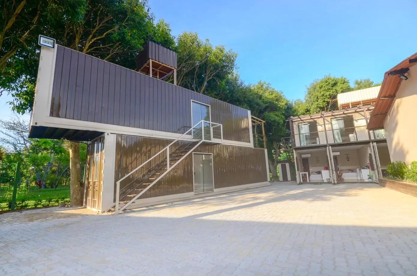 Property building in Pousada Ondas de Floripa