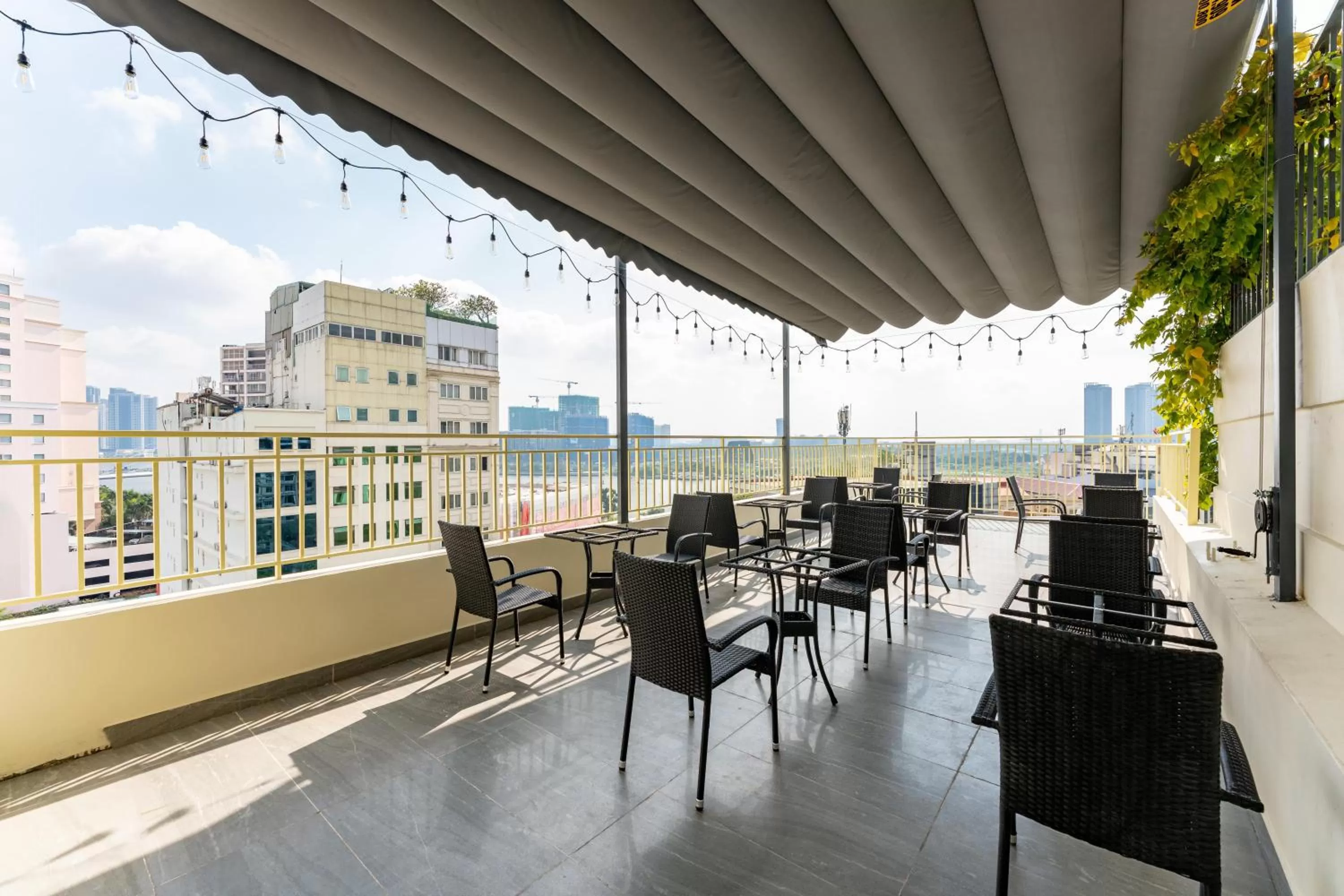 Balcony/Terrace in Edoya hotel Dong Khoi