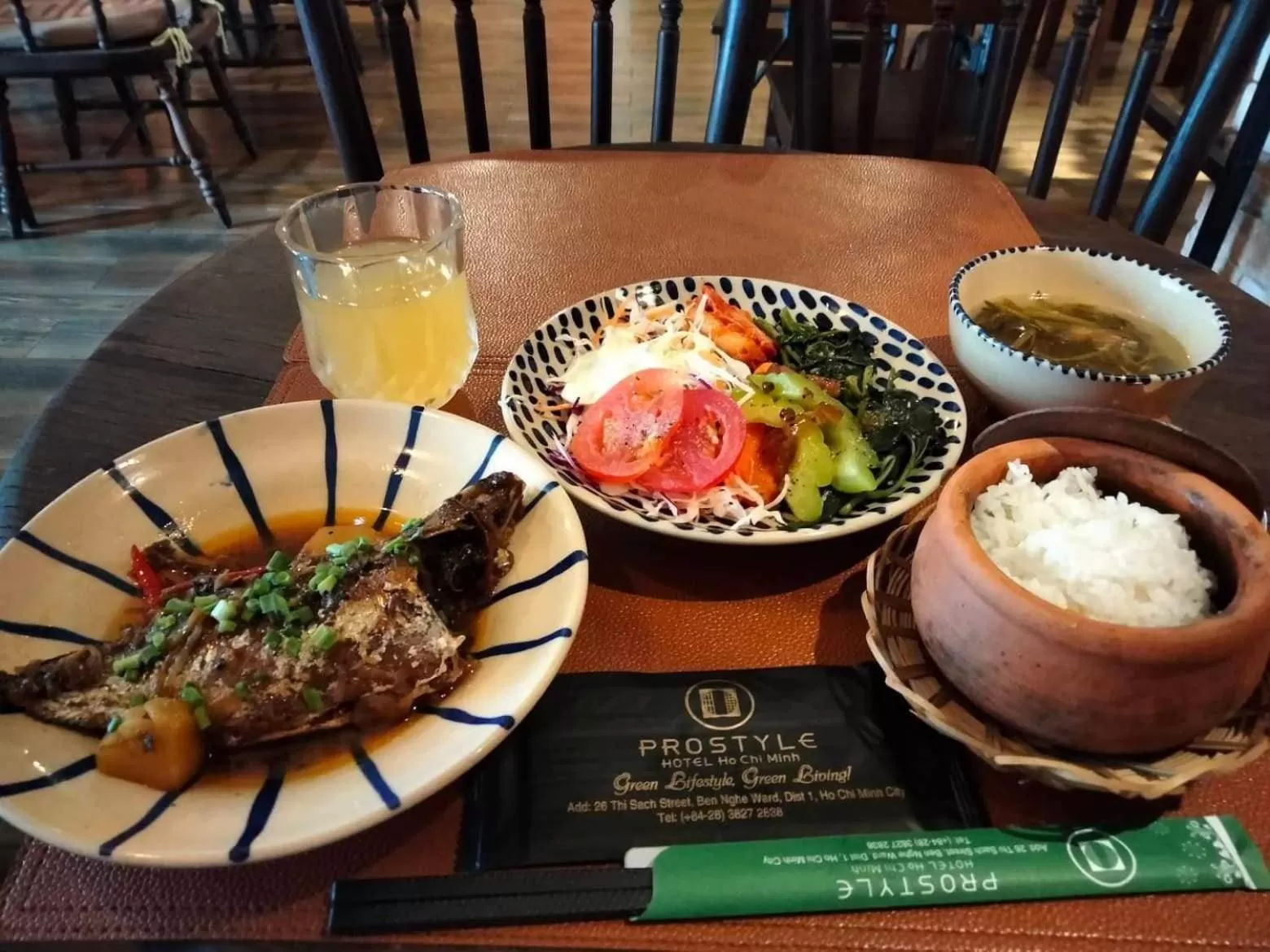 Restaurant/places to eat in Prostyle Hotel Ho Chi Minh プロスタイルホテルホーチミン