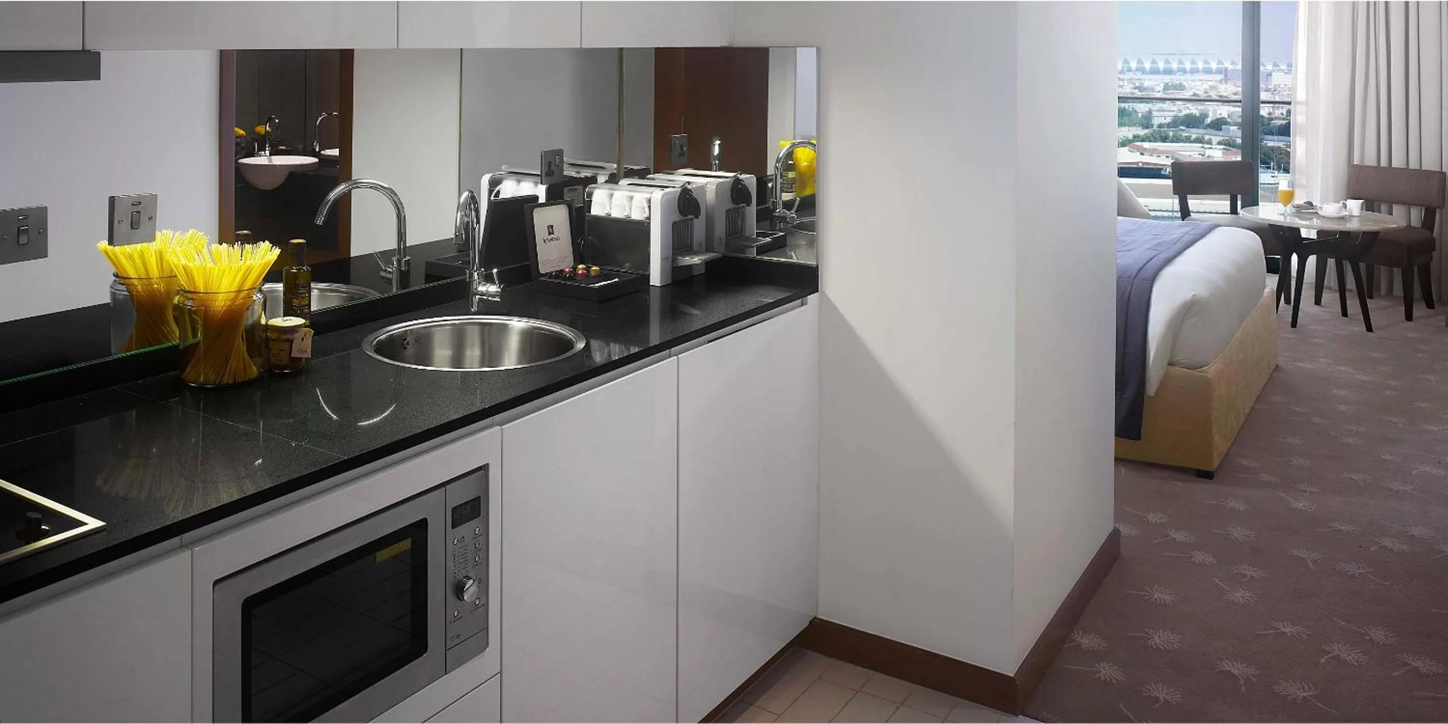 Photo of the whole room in InterContinental Residence Suites Dubai Festival City by IHG