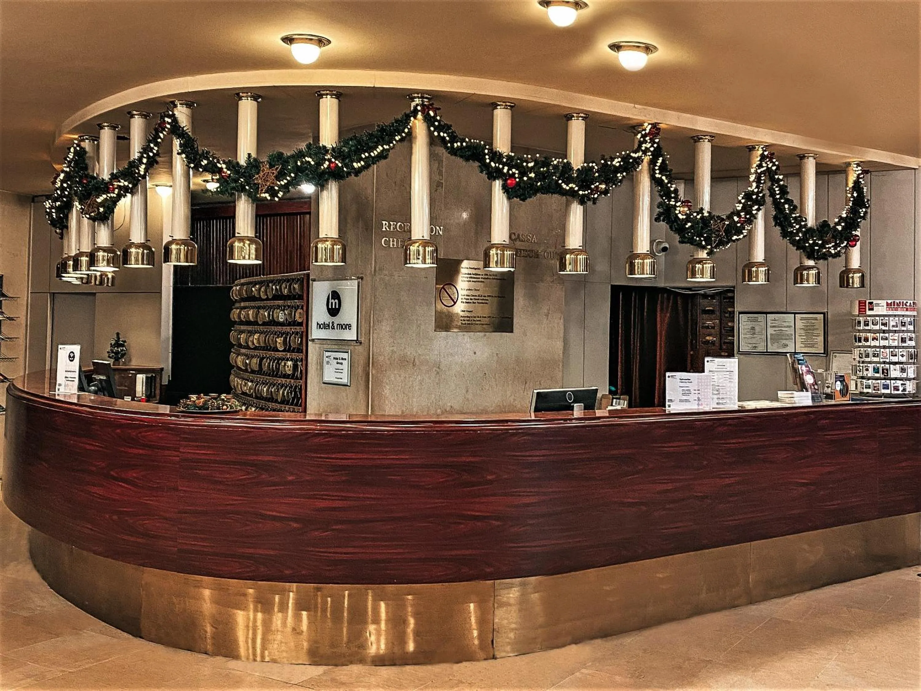 Lobby or reception in Hotel Budapest