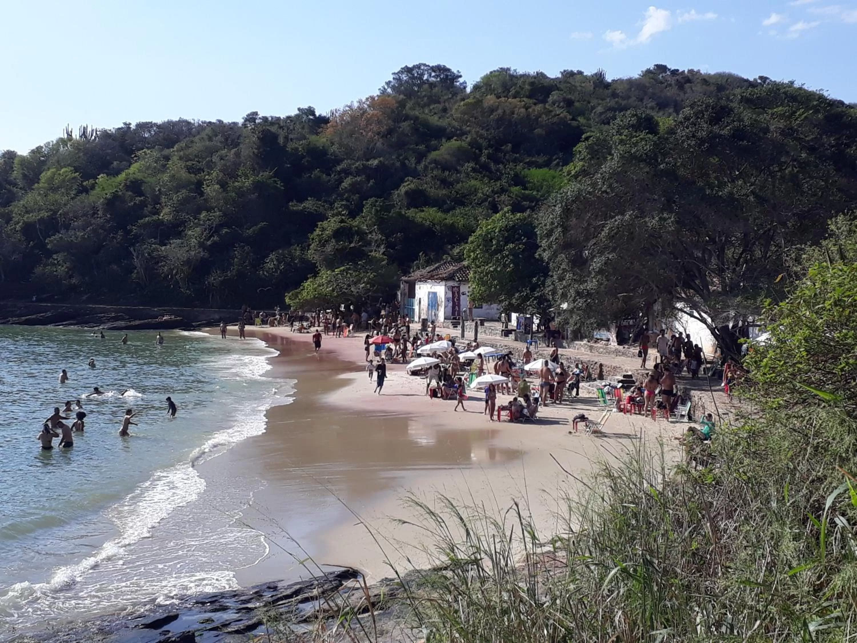 Beach in Pousada L'étage