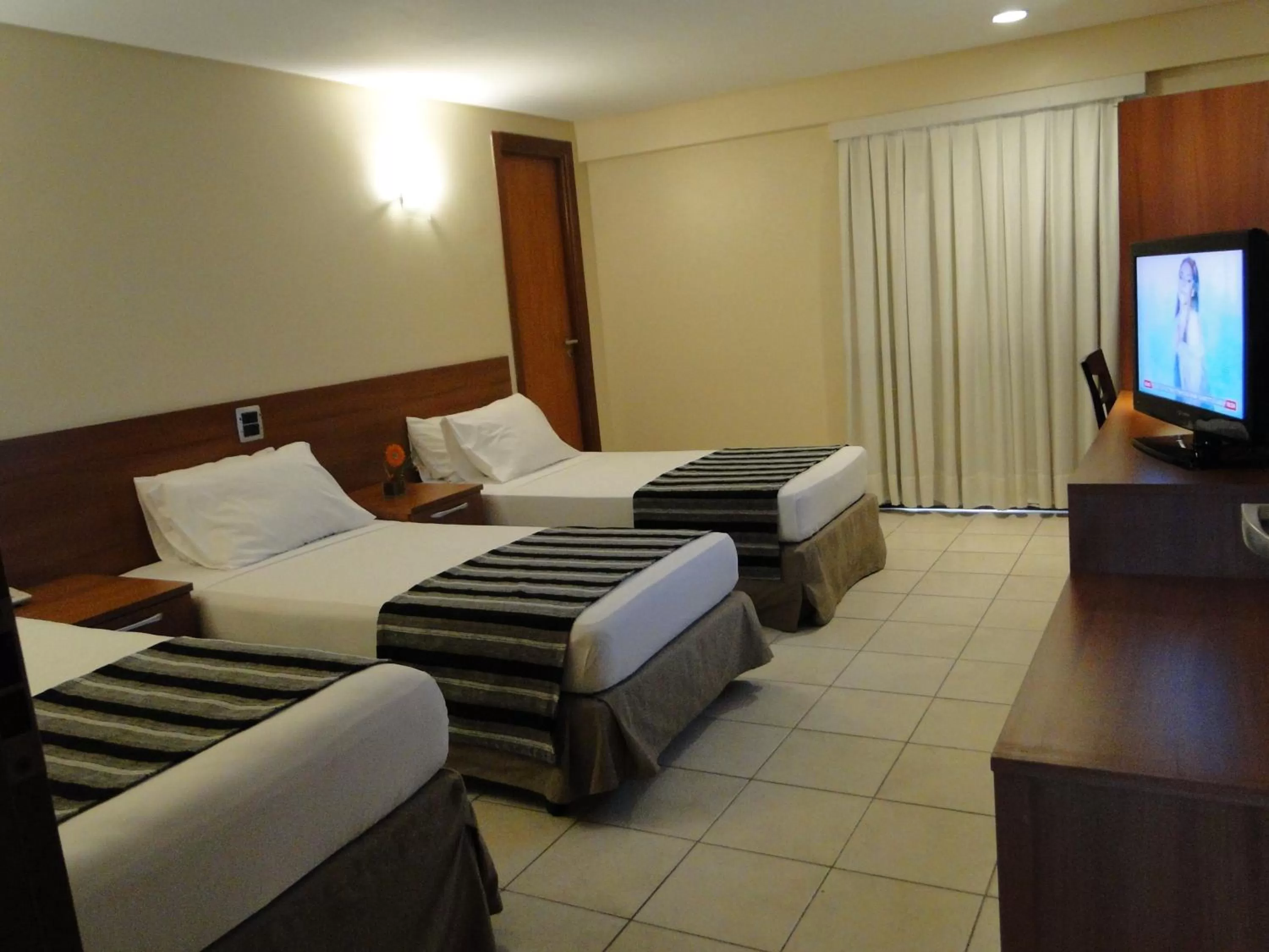 Bed in Costa do Mar Hotel