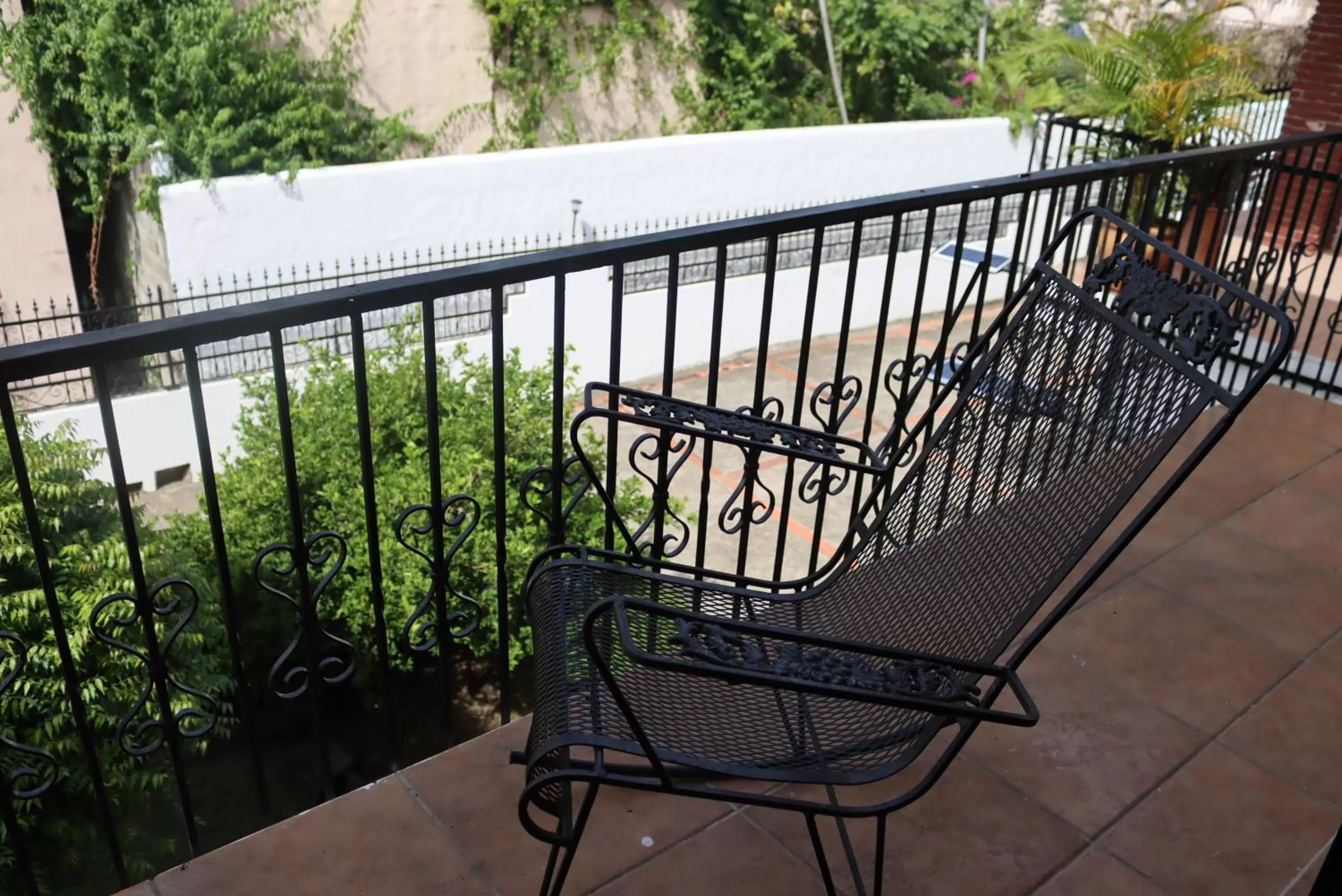 Inner courtyard view in Perla de Sosua