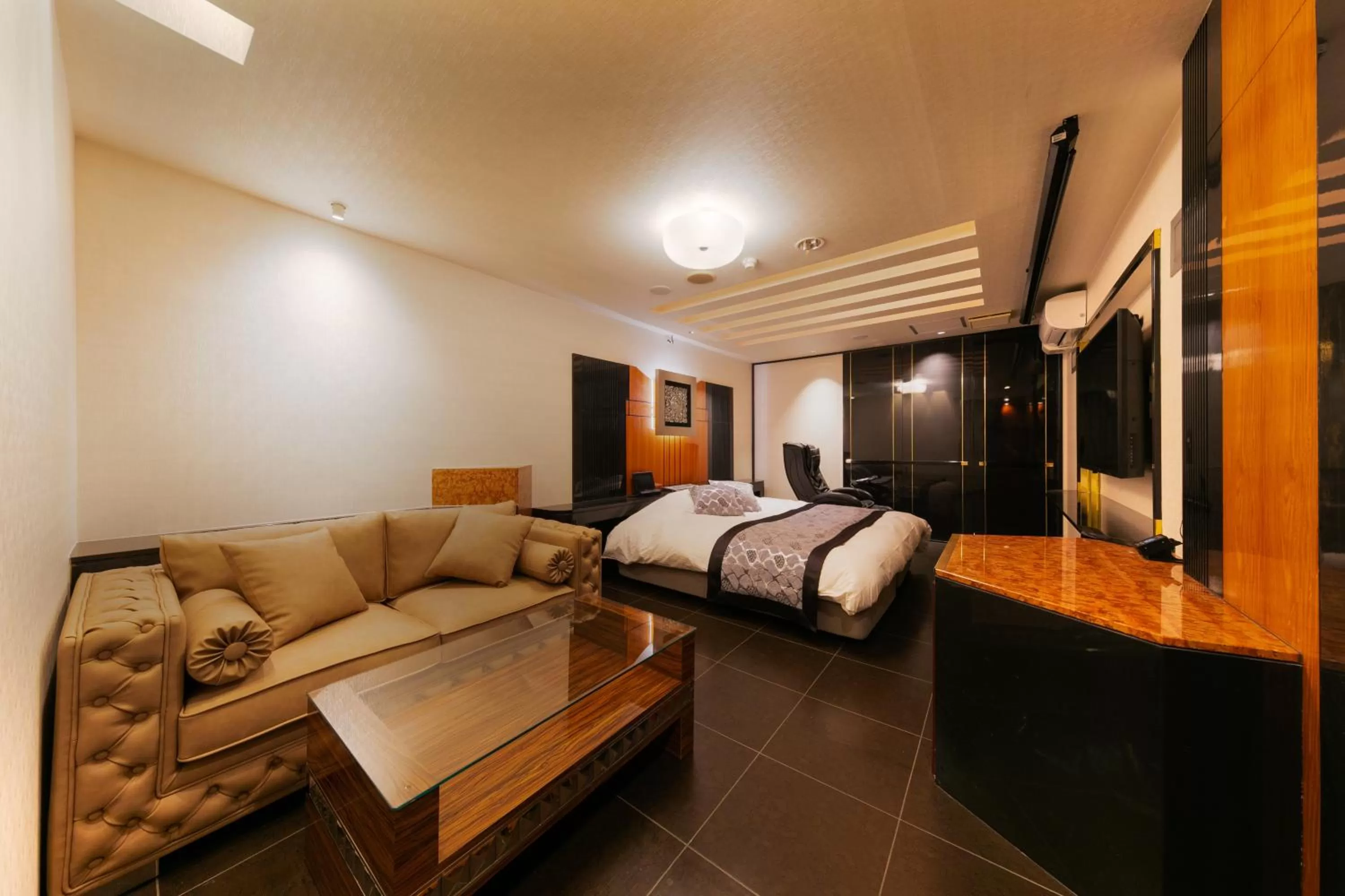 Bed in Hotel Eldia Luxury Kobe (Adult Only)