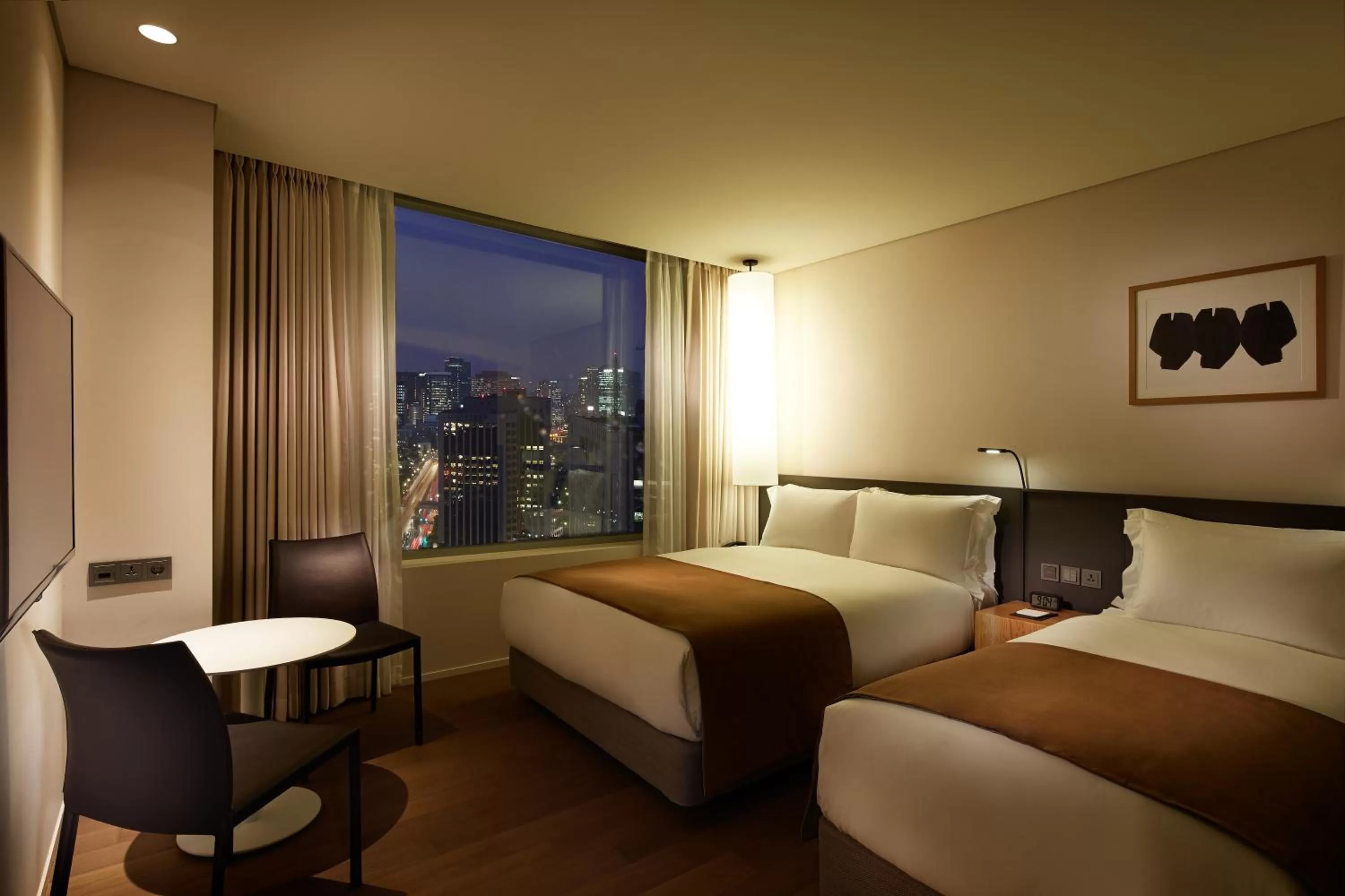 Bed in Shilla Stay Gwanghwamun Myeongdong