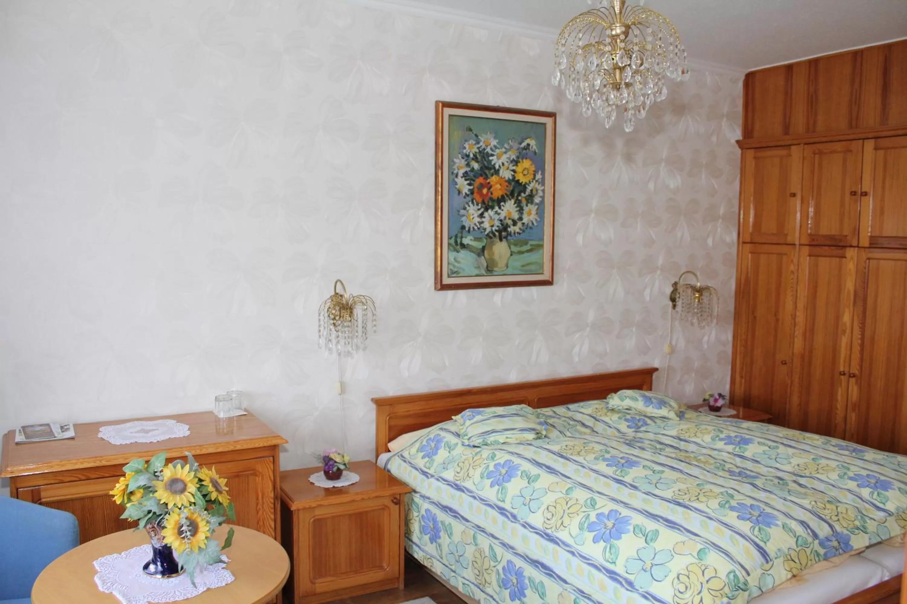 Bed in Hotel Panorama