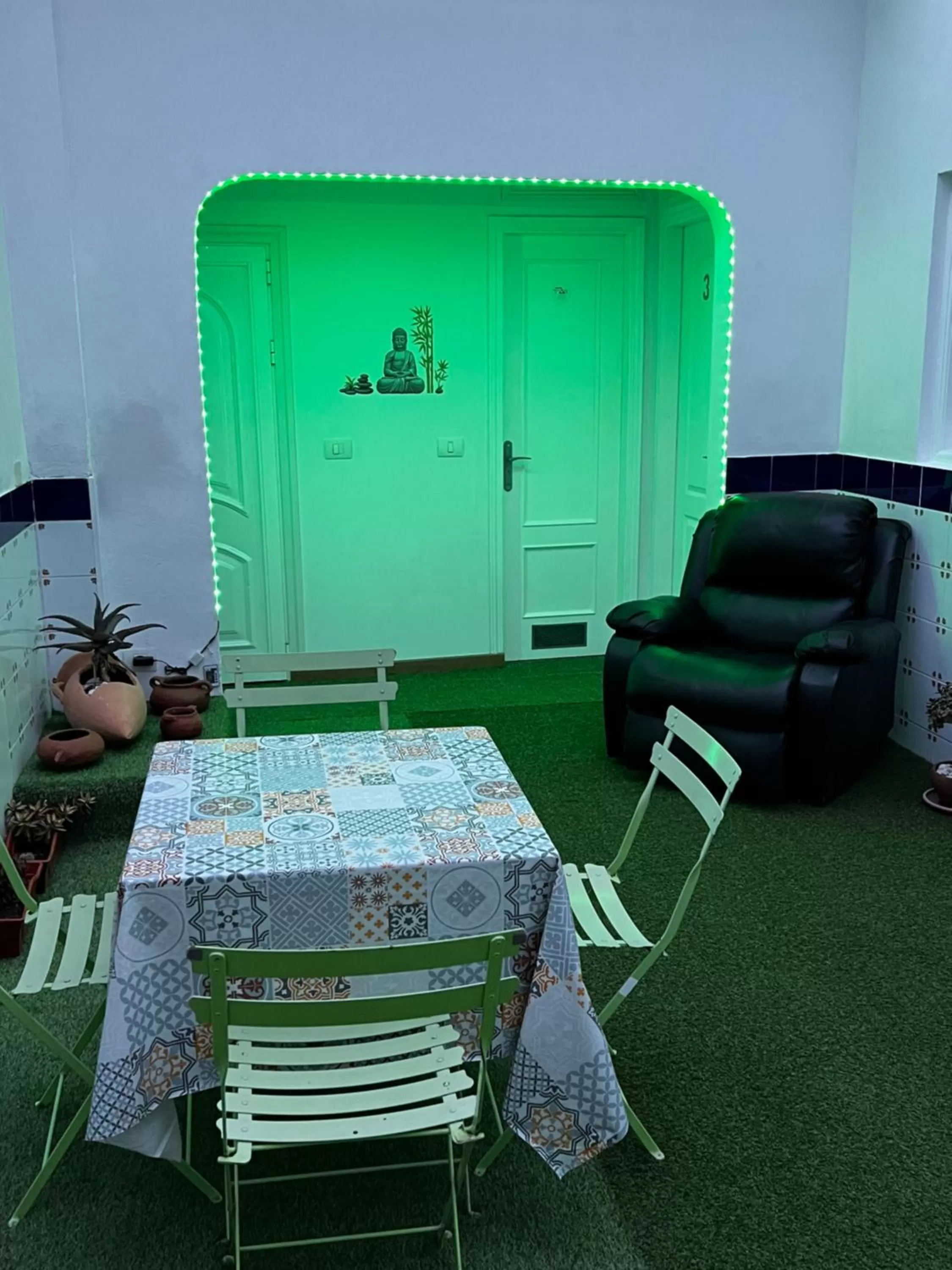 Living room in El jardin de Iris