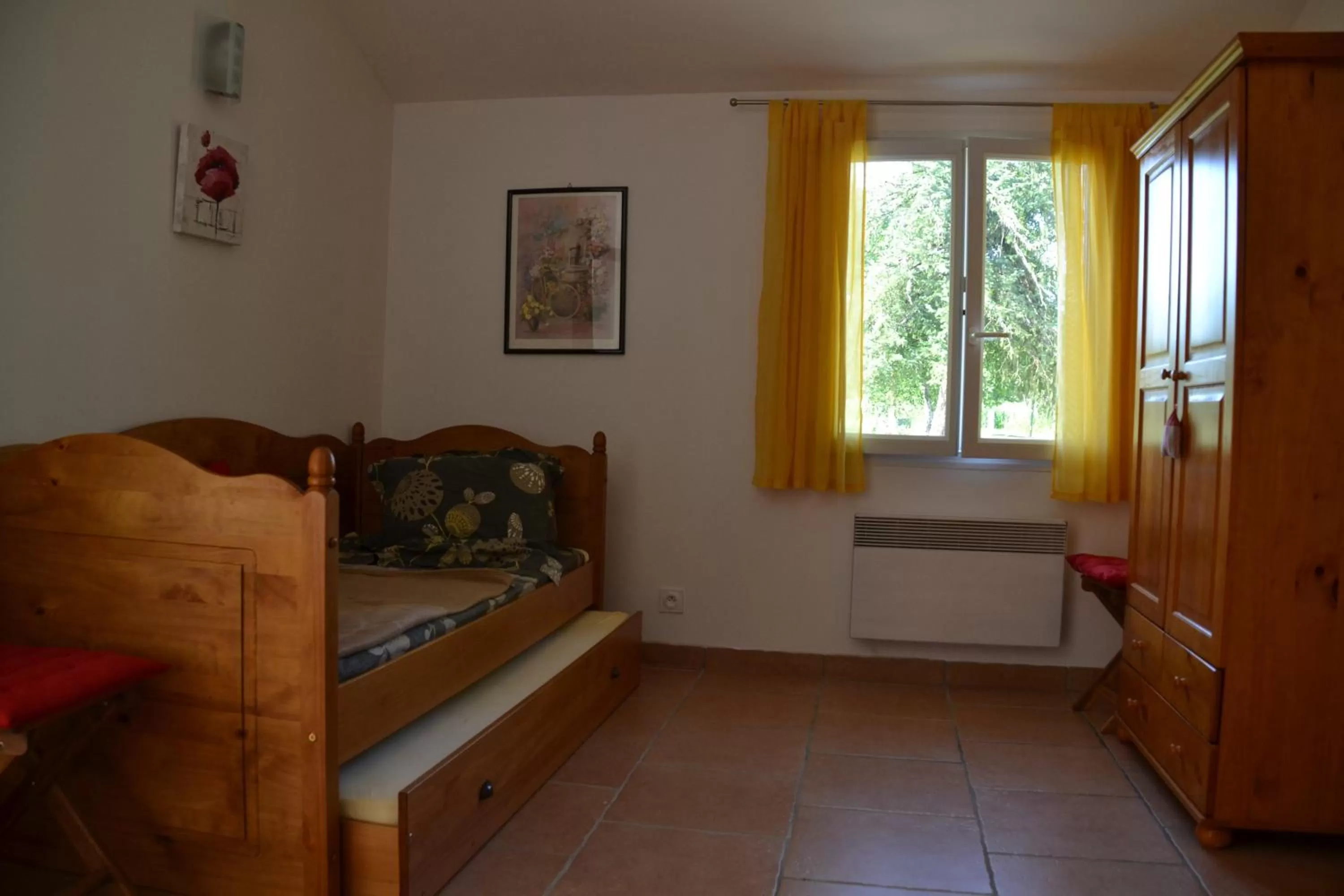 Bed in Chambres d'Hotes Carpediem